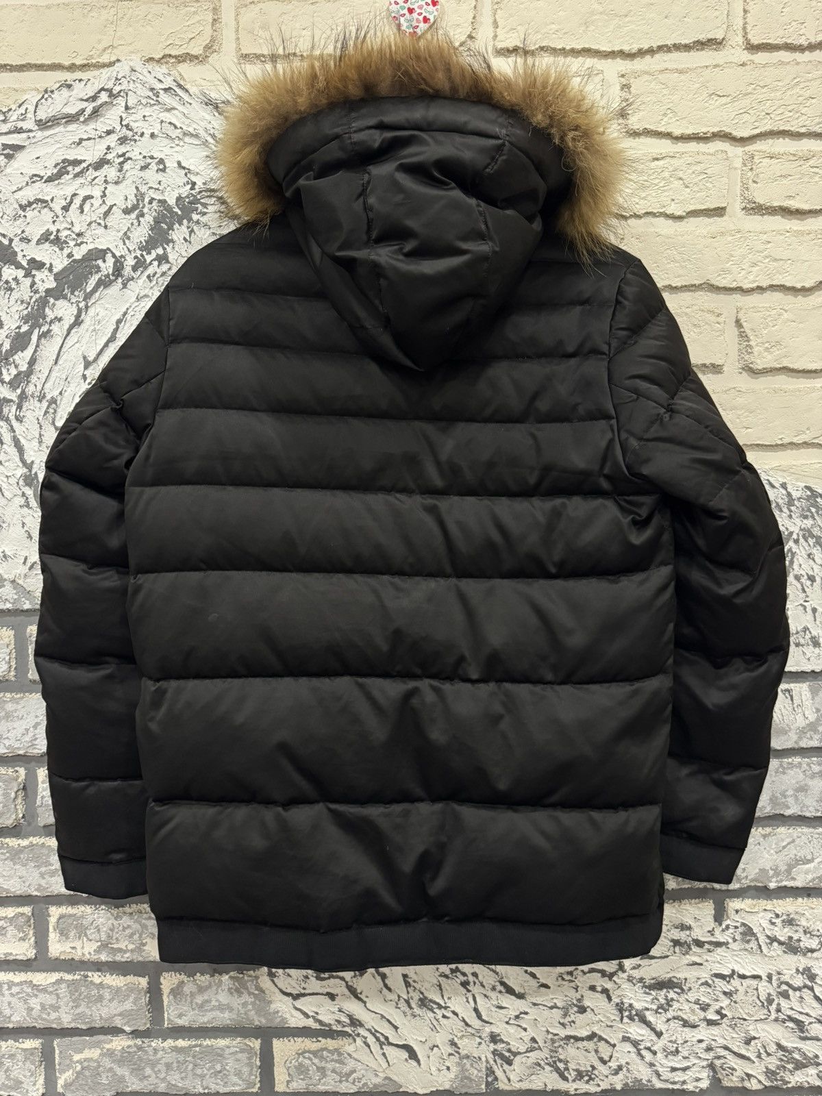 Sandro Sandro Paris Kasie Down Puffer Coat Fox Fur Trim Hood Size 3 Size L / US 10 / IT 46 - 9 Thumbnail