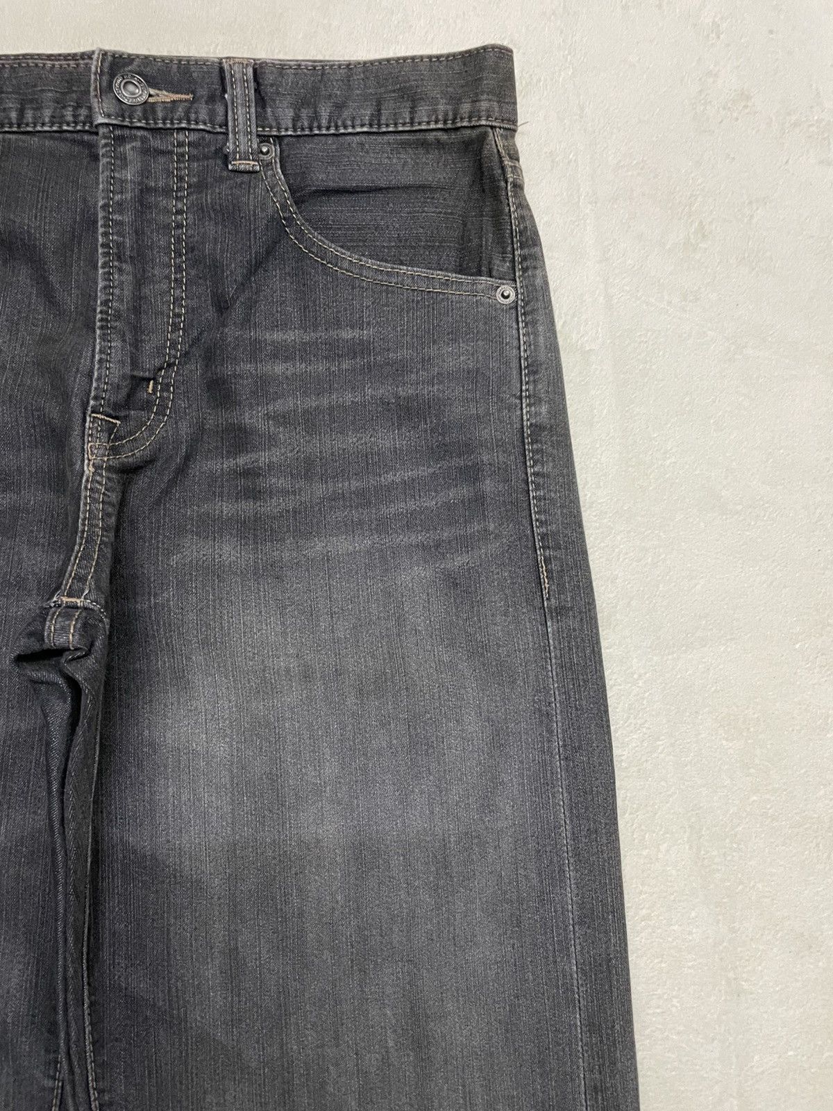 Japanese Brand Vintage Villand Faded Mudwash Denim Jeans Size US 32 / EU 48 - 4 Thumbnail