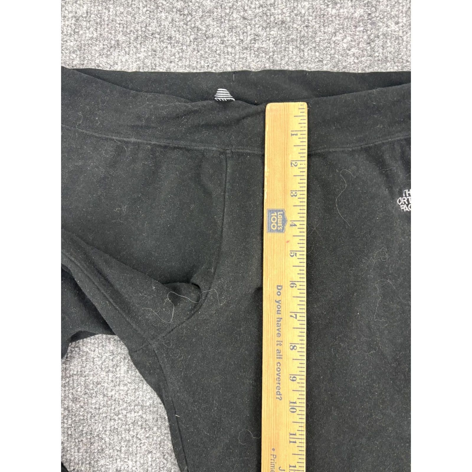 The North Face The North Face Sweatpants Womens M Black TKA 100 Fleece Elastic Waist Lounge Size 32" / US 10 / IT 46 - 5 Thumbnail