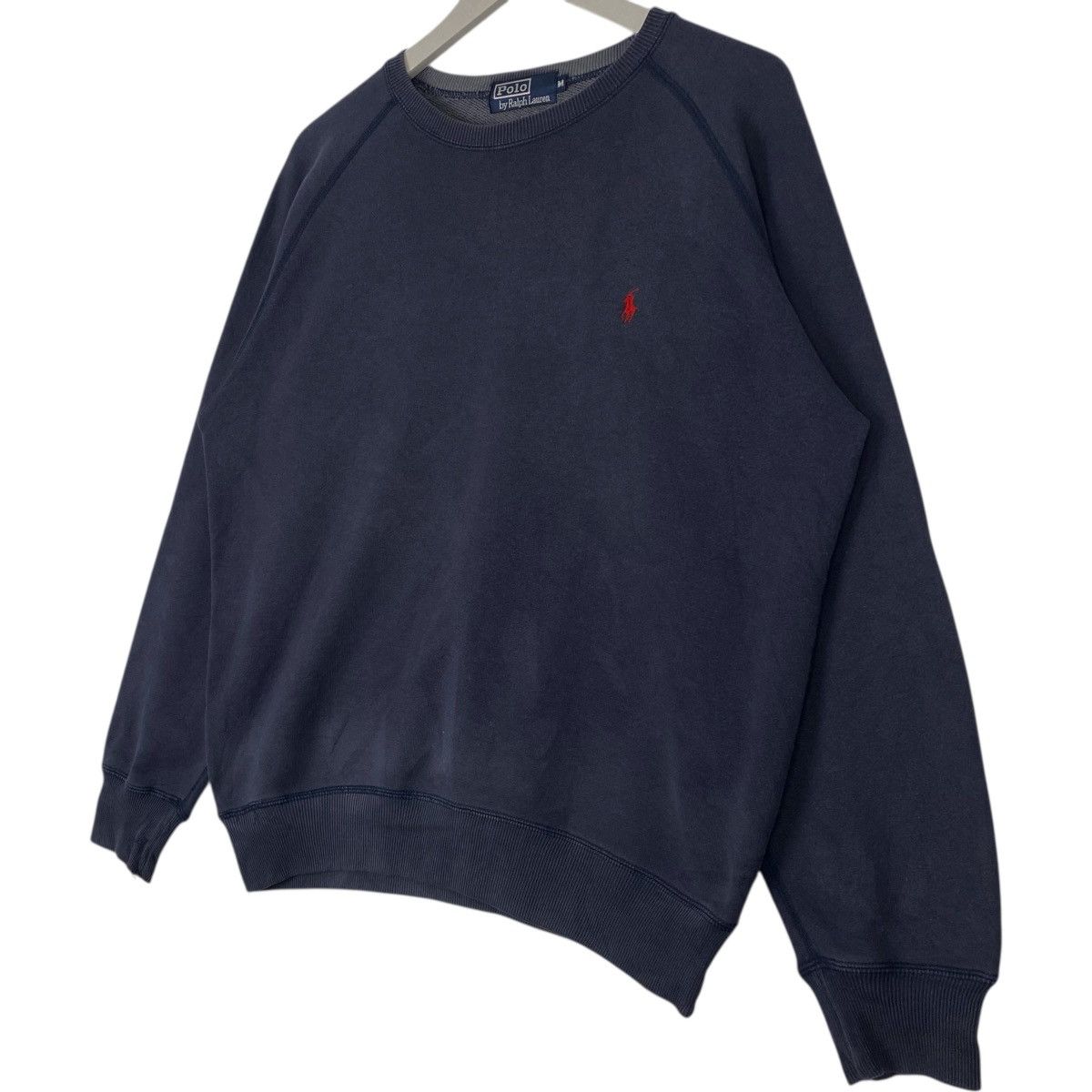 Vintage Vintage 90s Lauren Ralph Lauren Crewneck Sweatshirt Blue Size US M / EU 48-50 / 2 - 2 Thumbnail