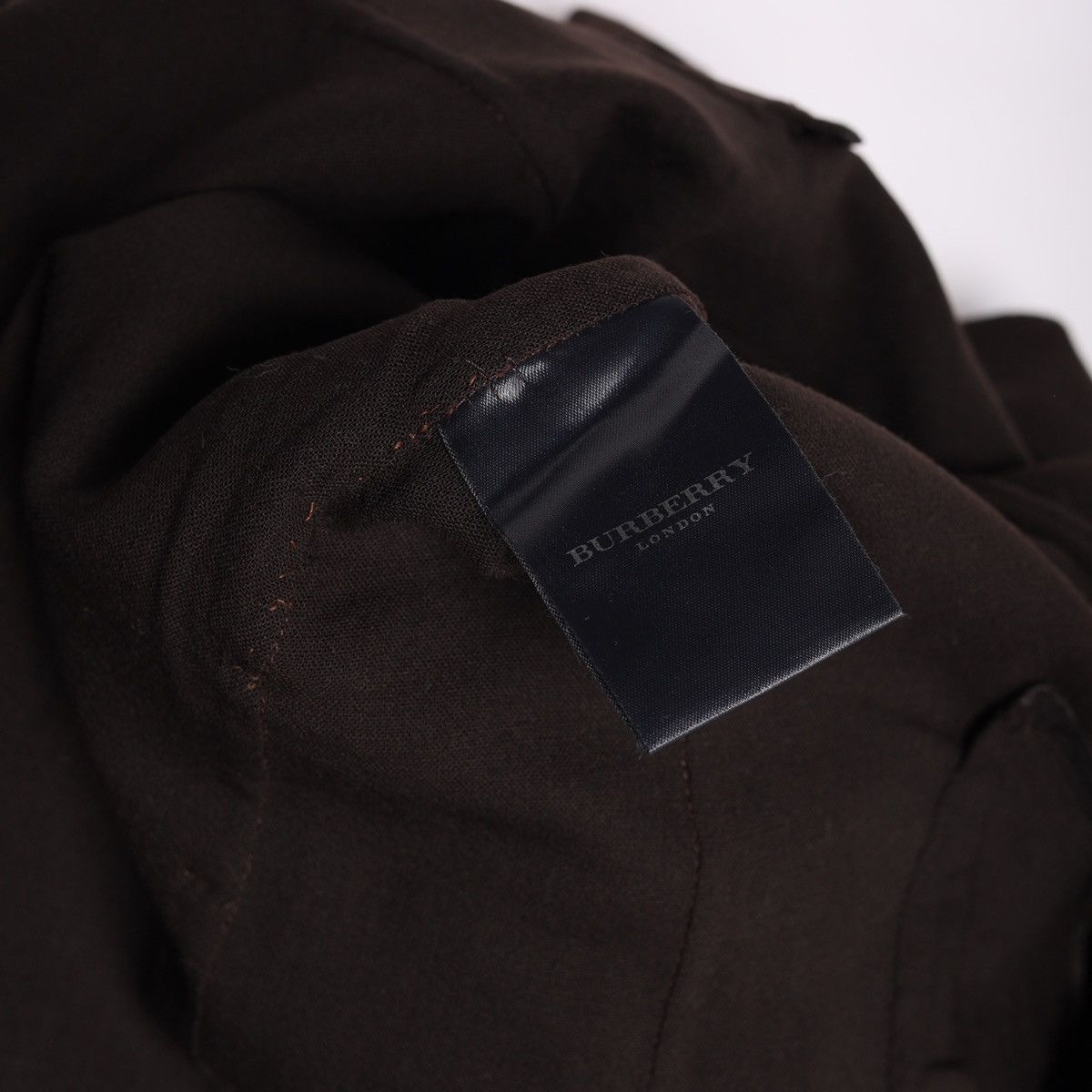 Burberry Burberry London Wool Elastane Light Trench Coat Vintage Size S / US 4 / IT 40 - 18 Thumbnail