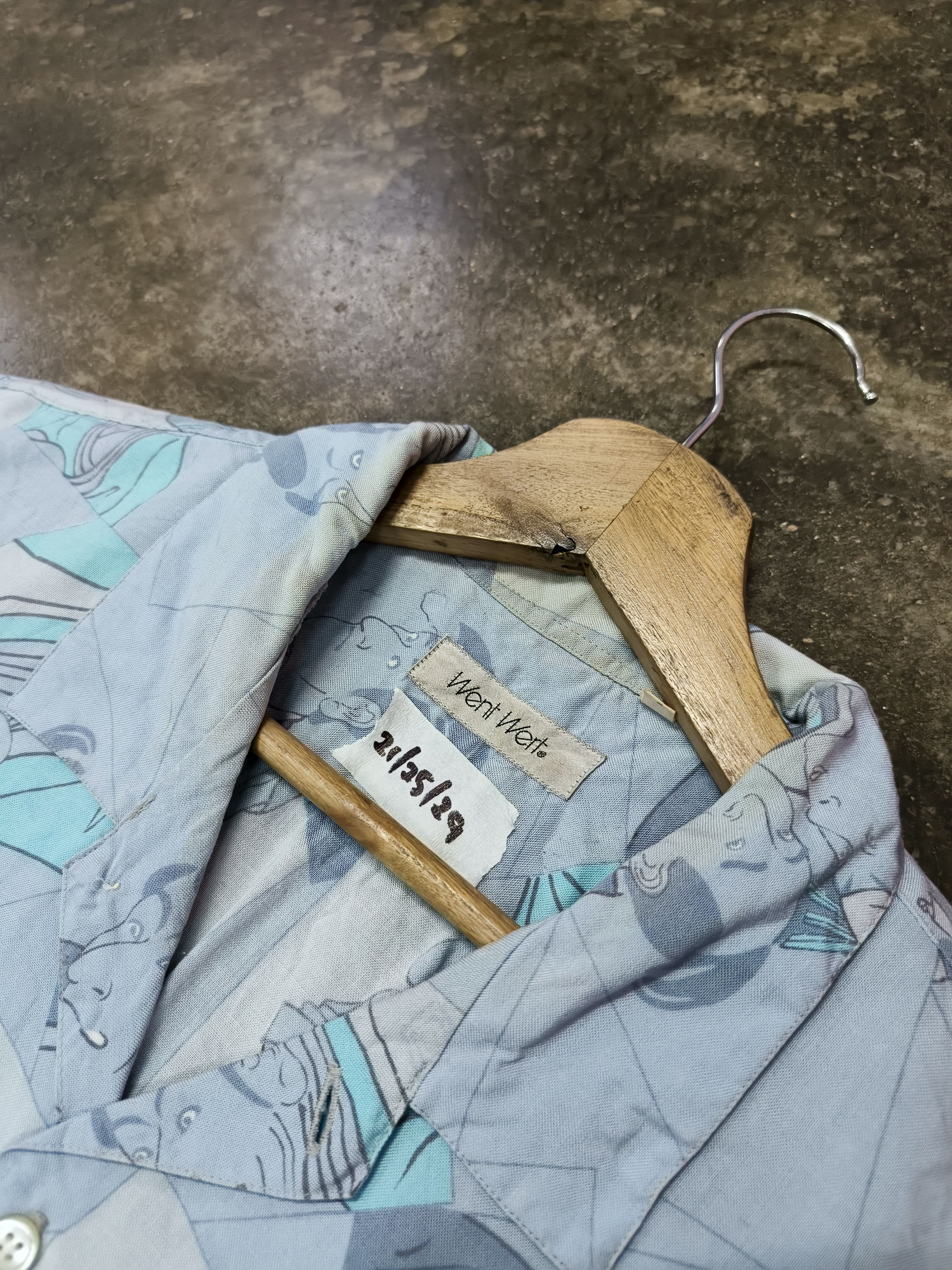 Japanese Brand Went Wert Japan Shirt Button Up Size US M / EU 48-50 / 2 - 6 Thumbnail