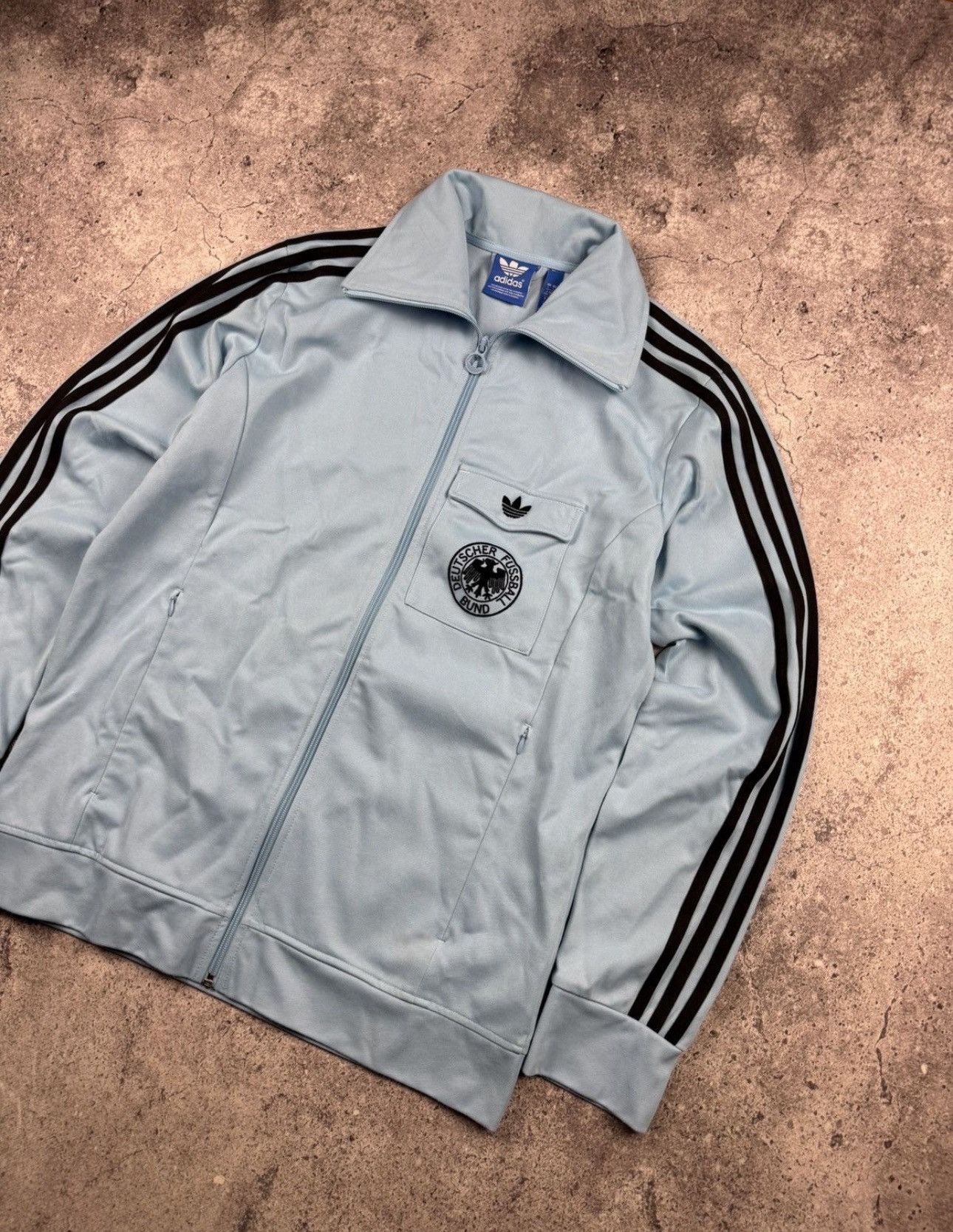Adidas VINTAGE 90’s ADIDAS GERMANY DFB TRACK JACKET SOCCER FOOTBALL Size US L / EU 52-54 / 3 - 3 Thumbnail