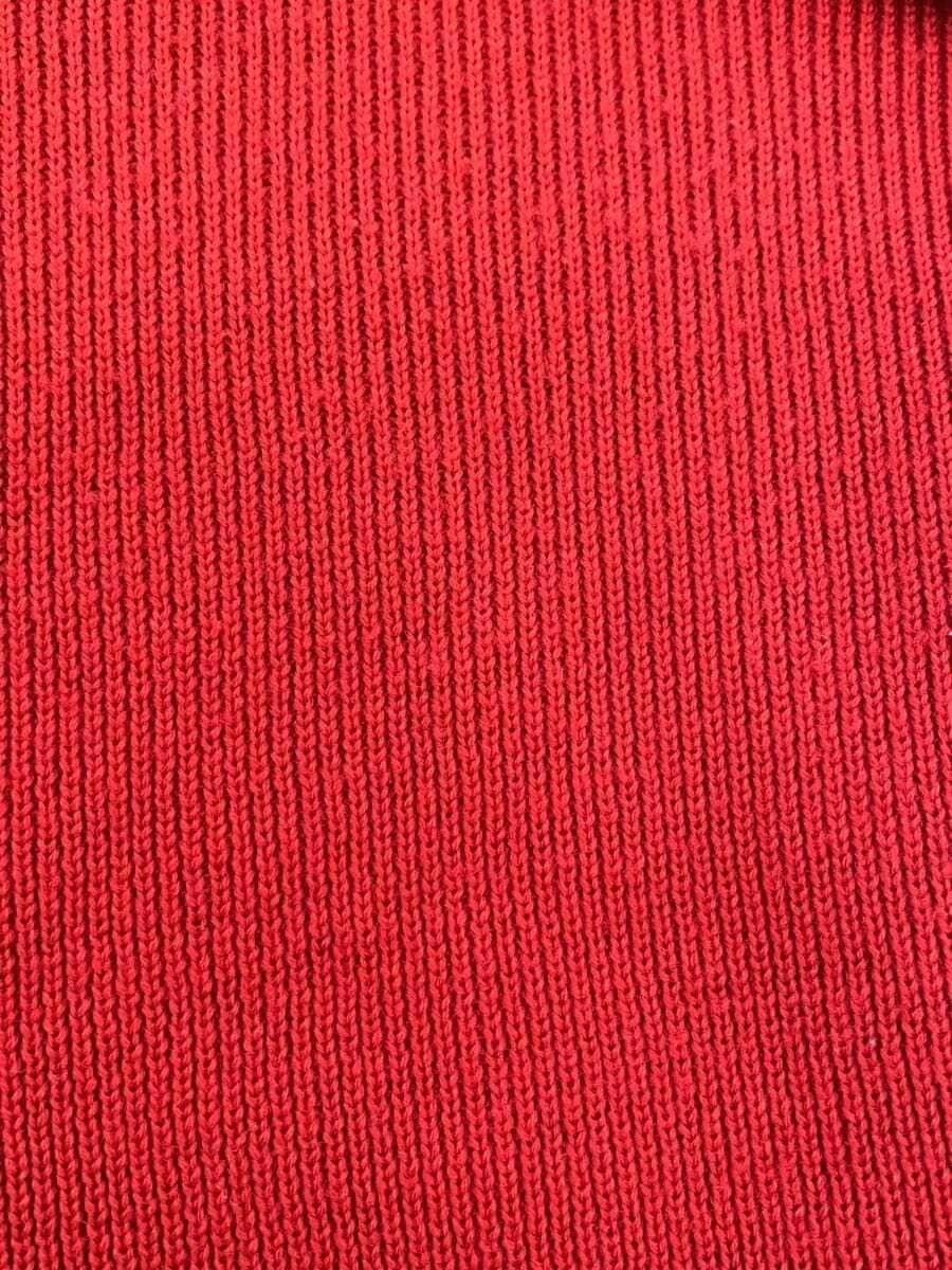 Yohji Yamamoto yohji yamamoto Y's/Cotton/RED Knit Size US XXL / EU 58 / 5 - 7 Thumbnail