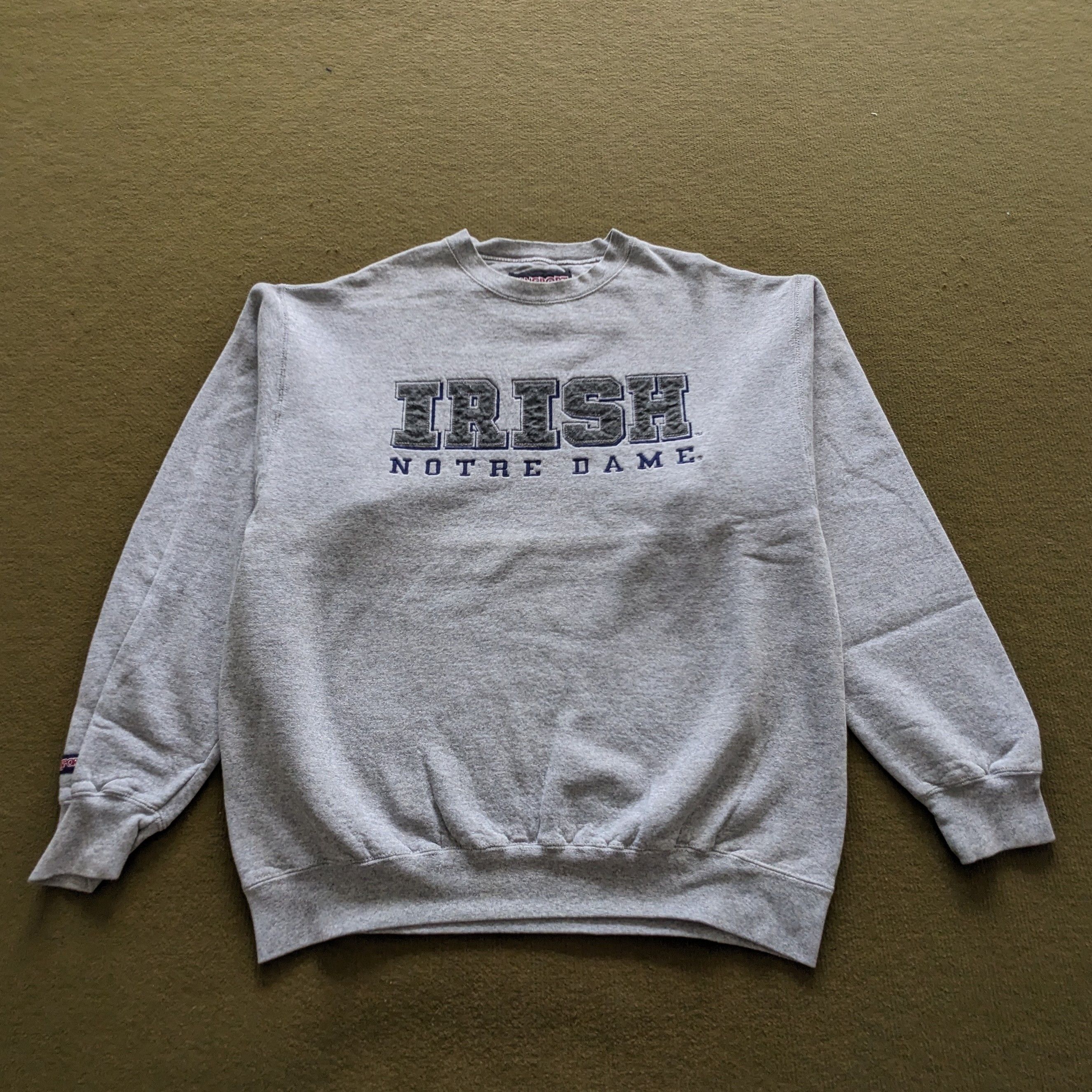 Other Vintage IRISH Notre Dame Crewneck Sweatshirt Size US L / EU 52-54 / 3 - 1 Thumbnail