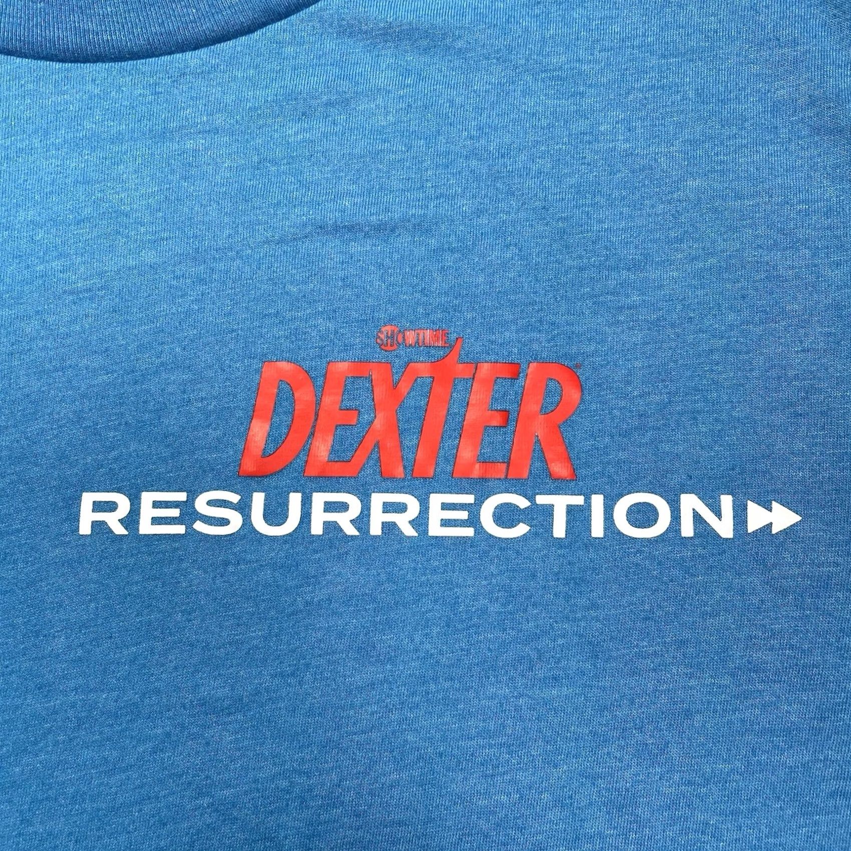 Vintage VINTAGE Dexter Showtime Mens Promo T Shirt - Medium (Blue) Regular Fit Crew Neck Short Sleeve Logo Bella + Canvas T-Shirt Men XXX Size US M / EU 48-50 / 2 - 2 Thumbnail