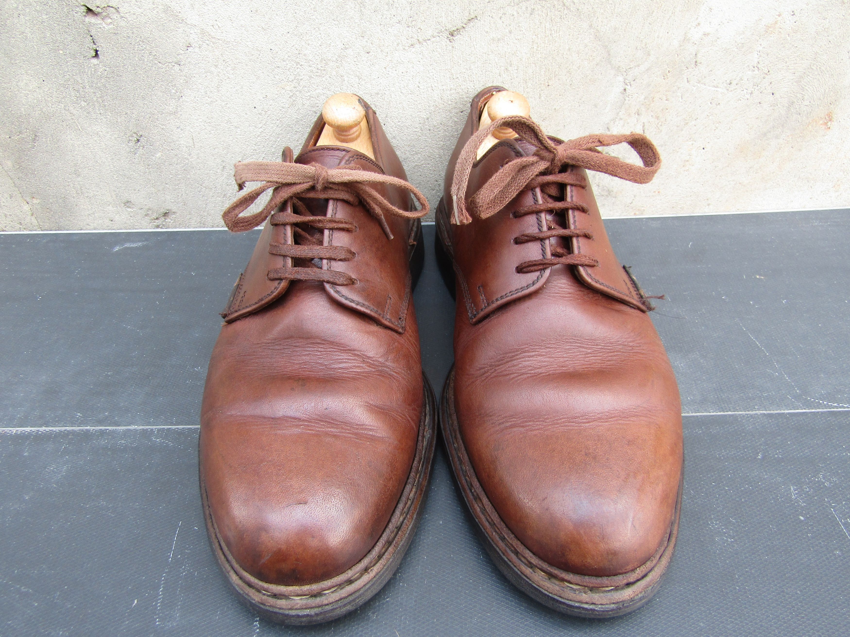 Paraboot Paraboot Vintage Avignon Griff Men's Leather Derby Size US 7 / EU 40 - 2 Thumbnail