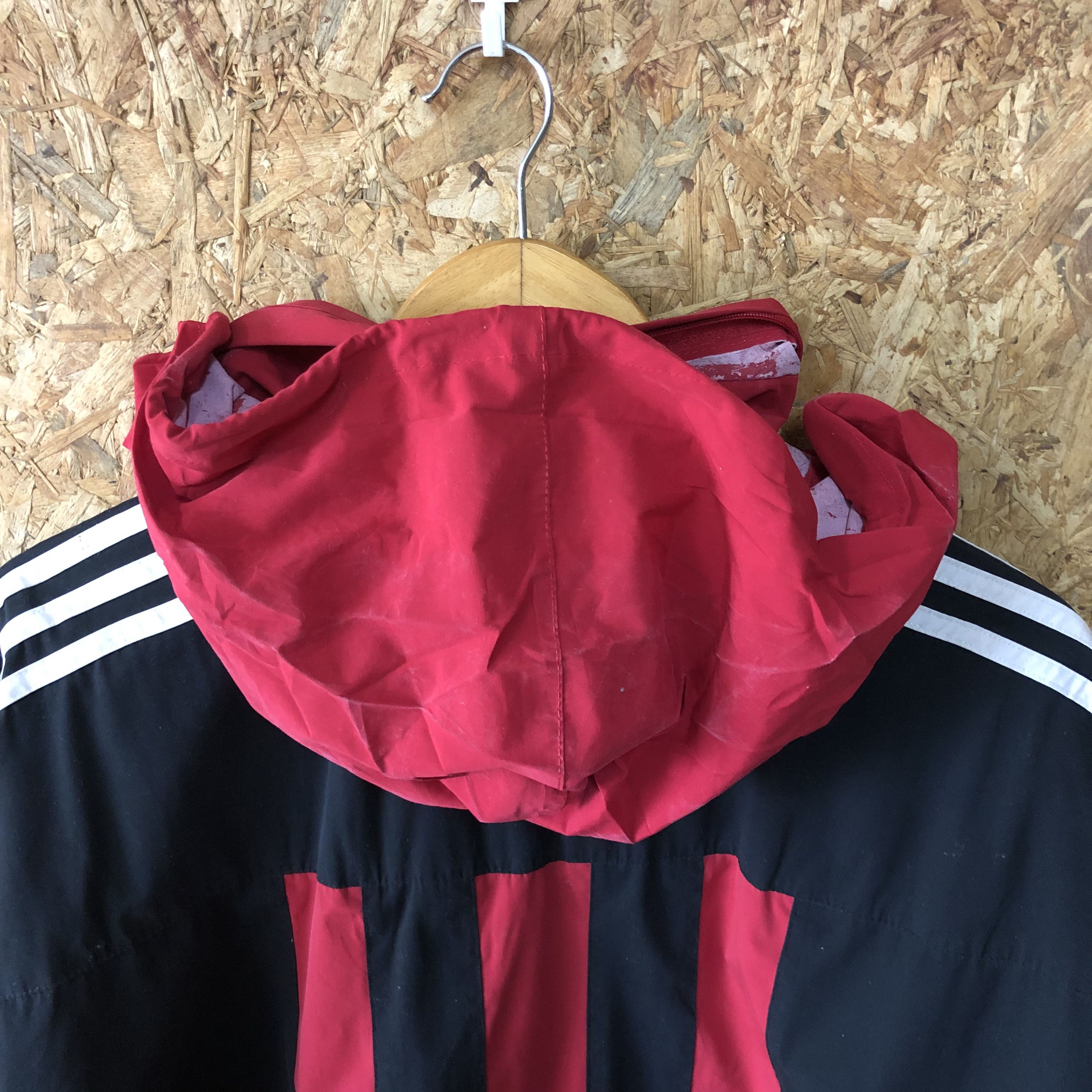Adidas Vintage 90s Adidas Hoodie Windbreaker Jacket L Size Size US L / EU 52-54 / 3 - 9 Thumbnail