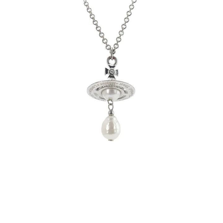 Vivienne Westwood Vivienne Westwood Astra Pearl Pendant Necklace -2507 Size ONE SIZE - 2 Thumbnail
