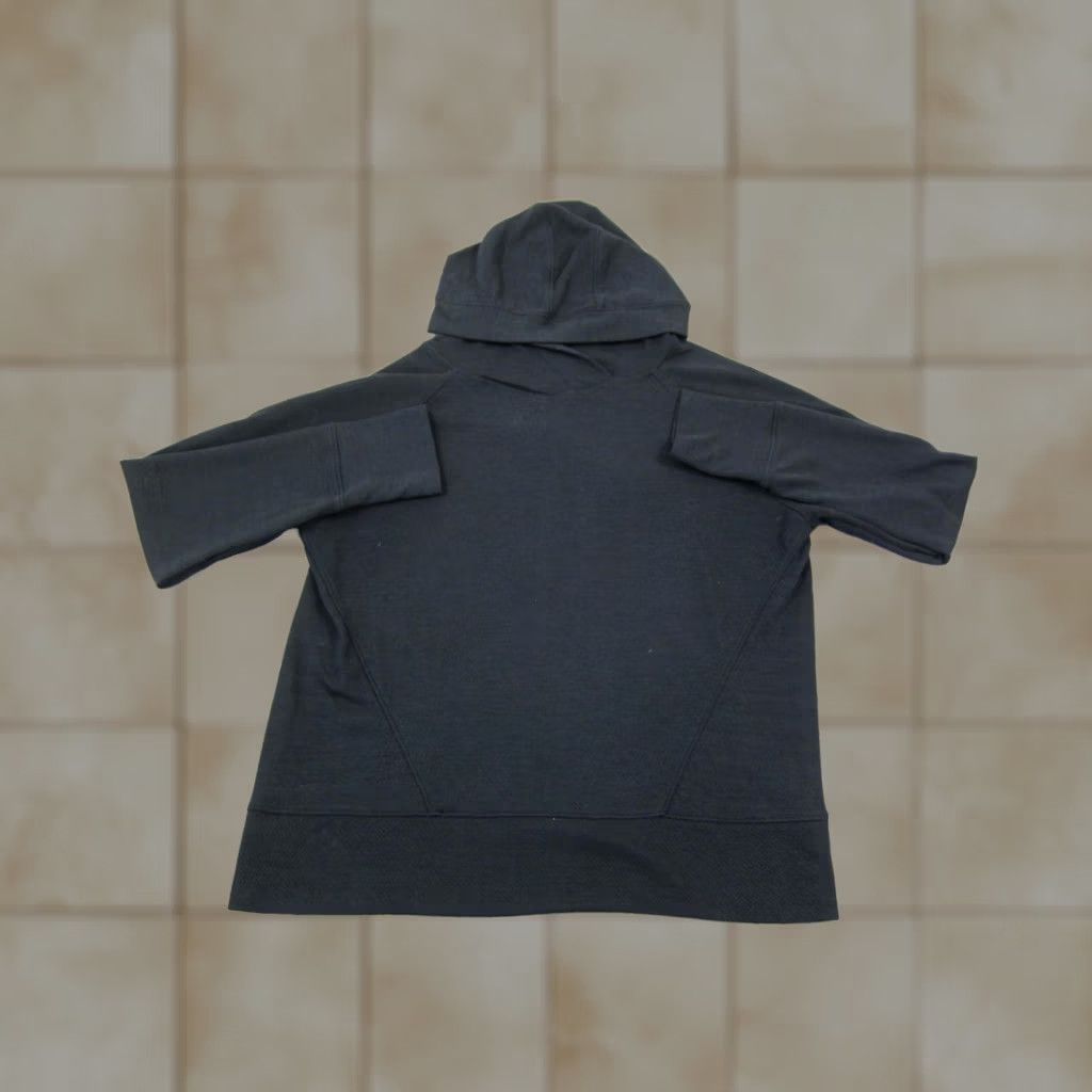 Prana VINTAGE Prana Hoodie Womens M Black Sunrise Sweatshirt Pullover Logo Casual 90s Sports Hooded Pockets Womens Size M / US 6-8 / IT 42-44 - 1 Thumbnail