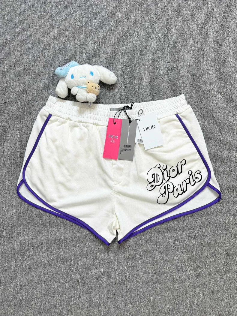 Dior Dior Size L White contrast stitching printed logo digital s Size US 32 / EU 48 - 1 Thumbnail
