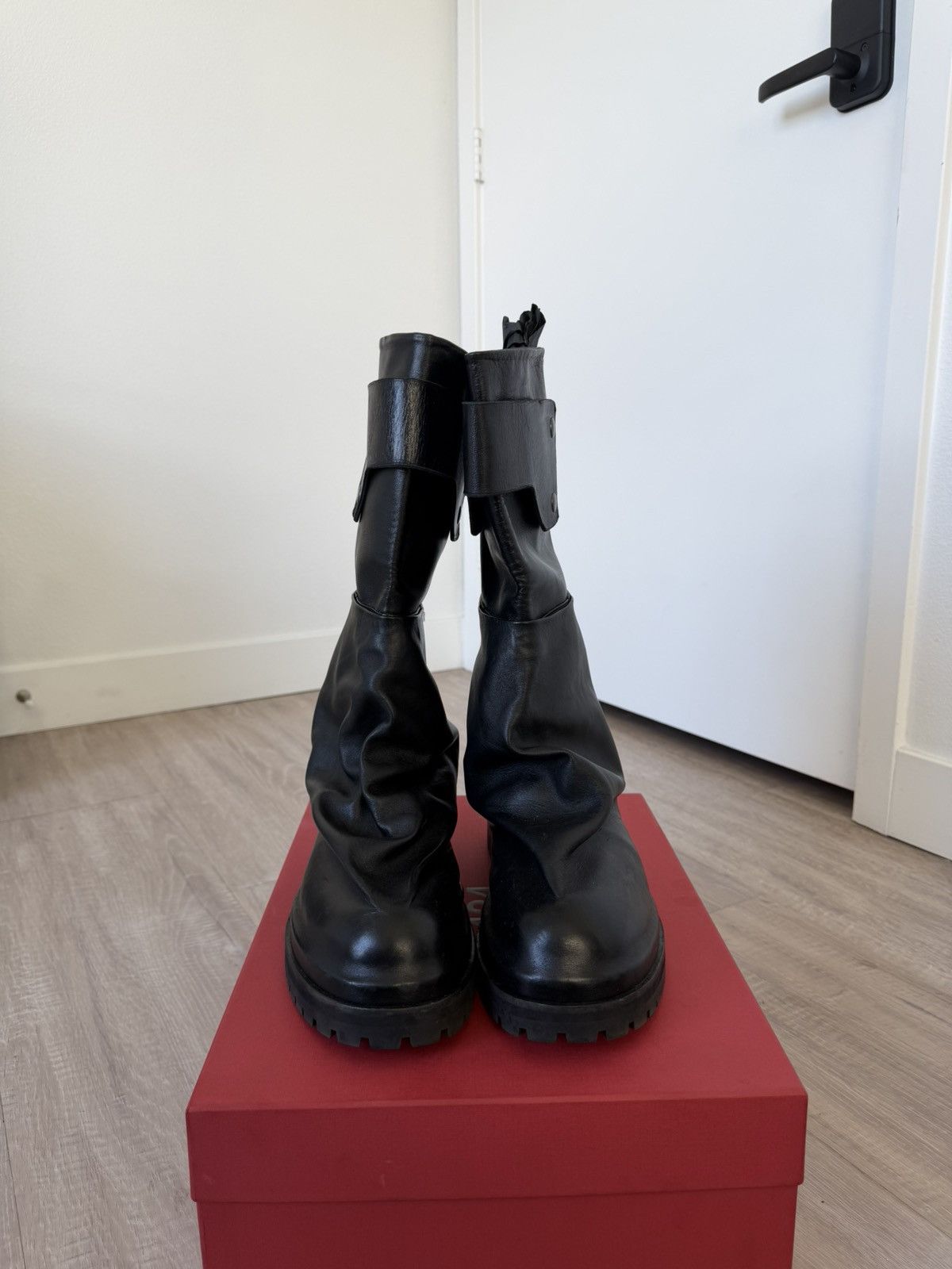 424 424 DRAGON RIDER BOOTS BLACK Size US 12 / EU 45 - 2 Thumbnail