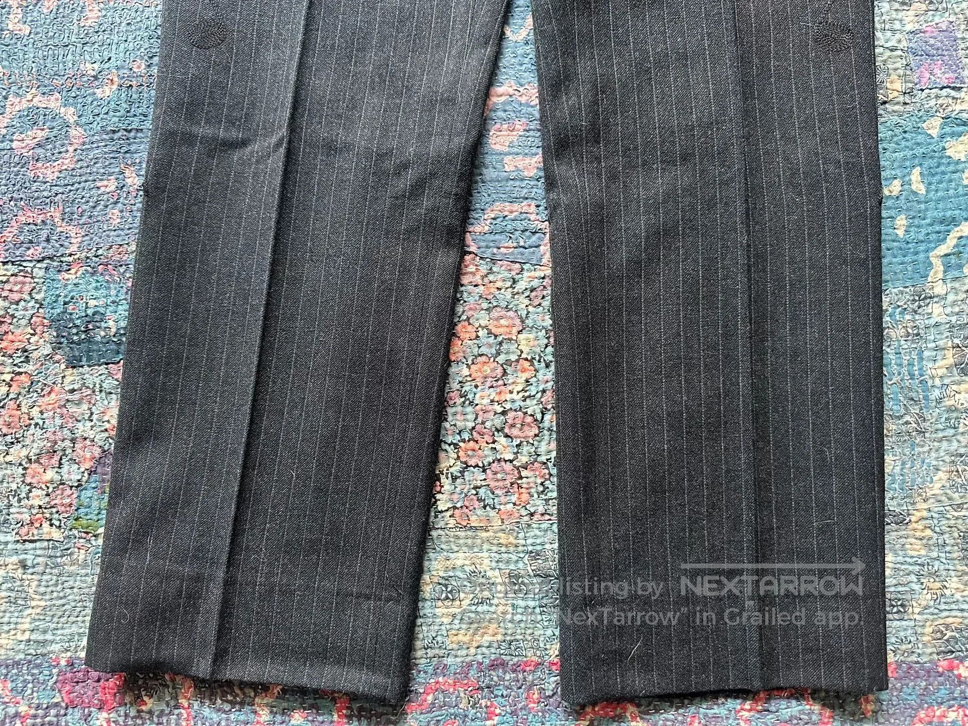 RRL Ralph Lauren RRL Embroidered Musician Wool Stripe Pants. Size US 32 / EU 48 - 2 Thumbnail