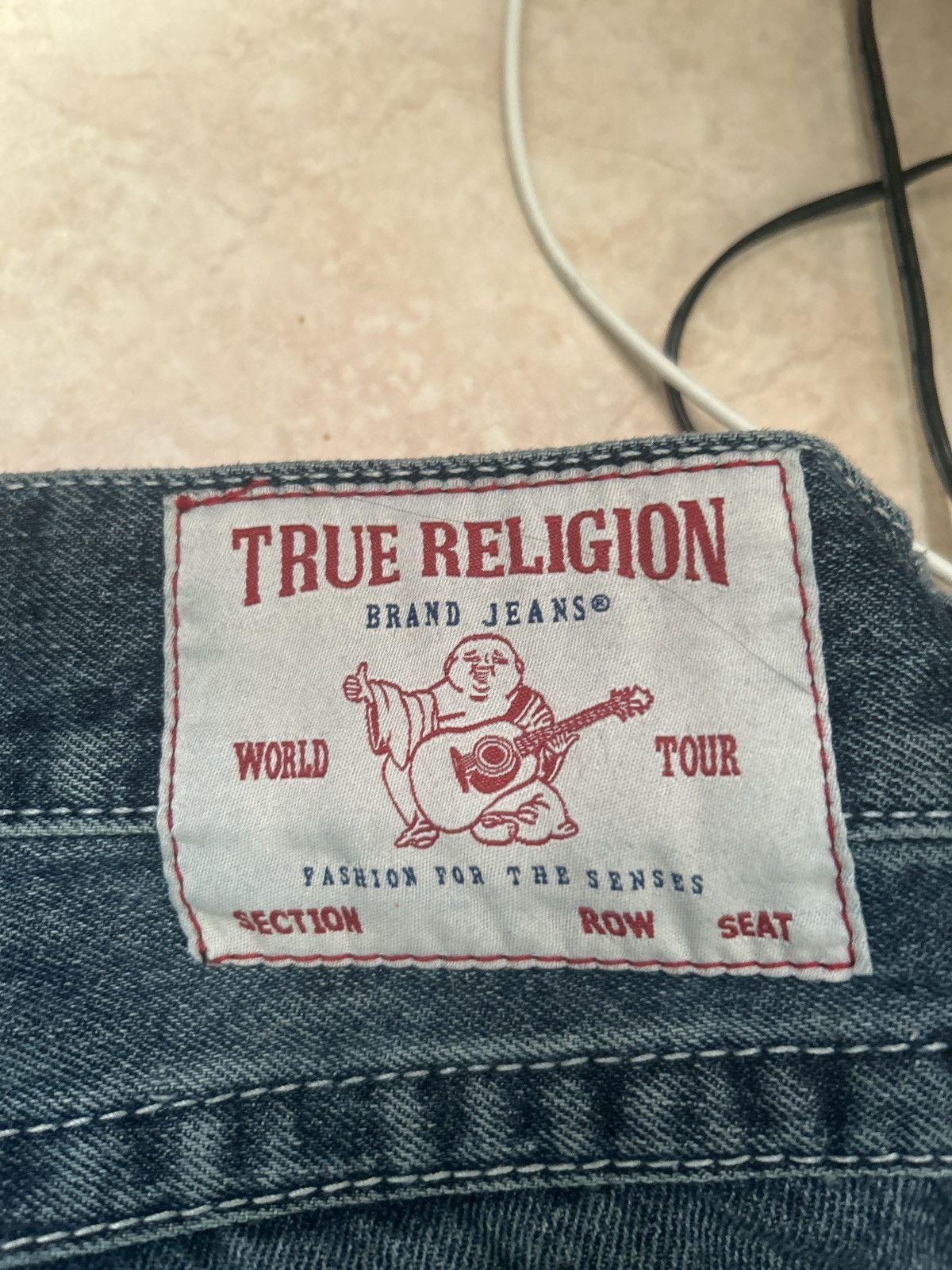 True Religion Billy Relaxed Bootcut Jeans Size US 38 / EU 54 - 3 Thumbnail