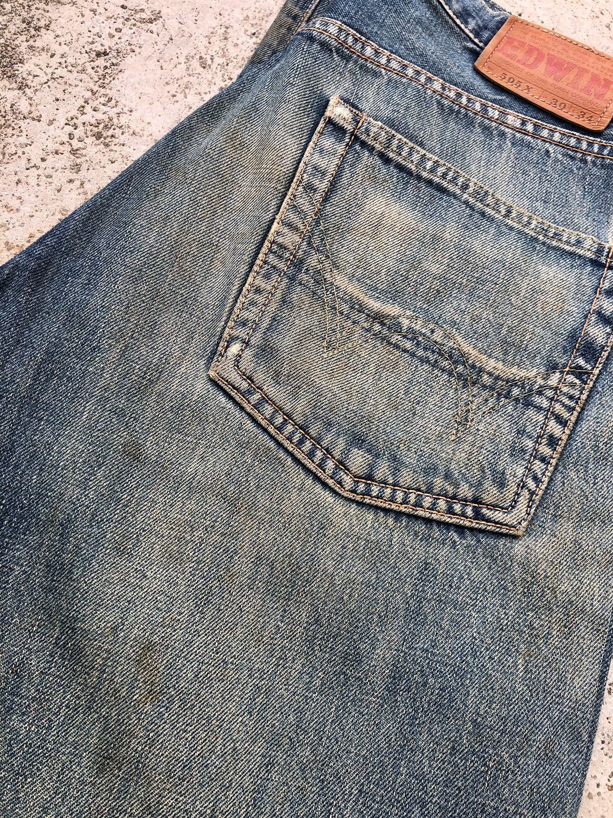 Edwin RUSTY SELVEDGE WIDE LEG DENIM BY EDWIN Size US 30 / EU 46 - 7 Thumbnail