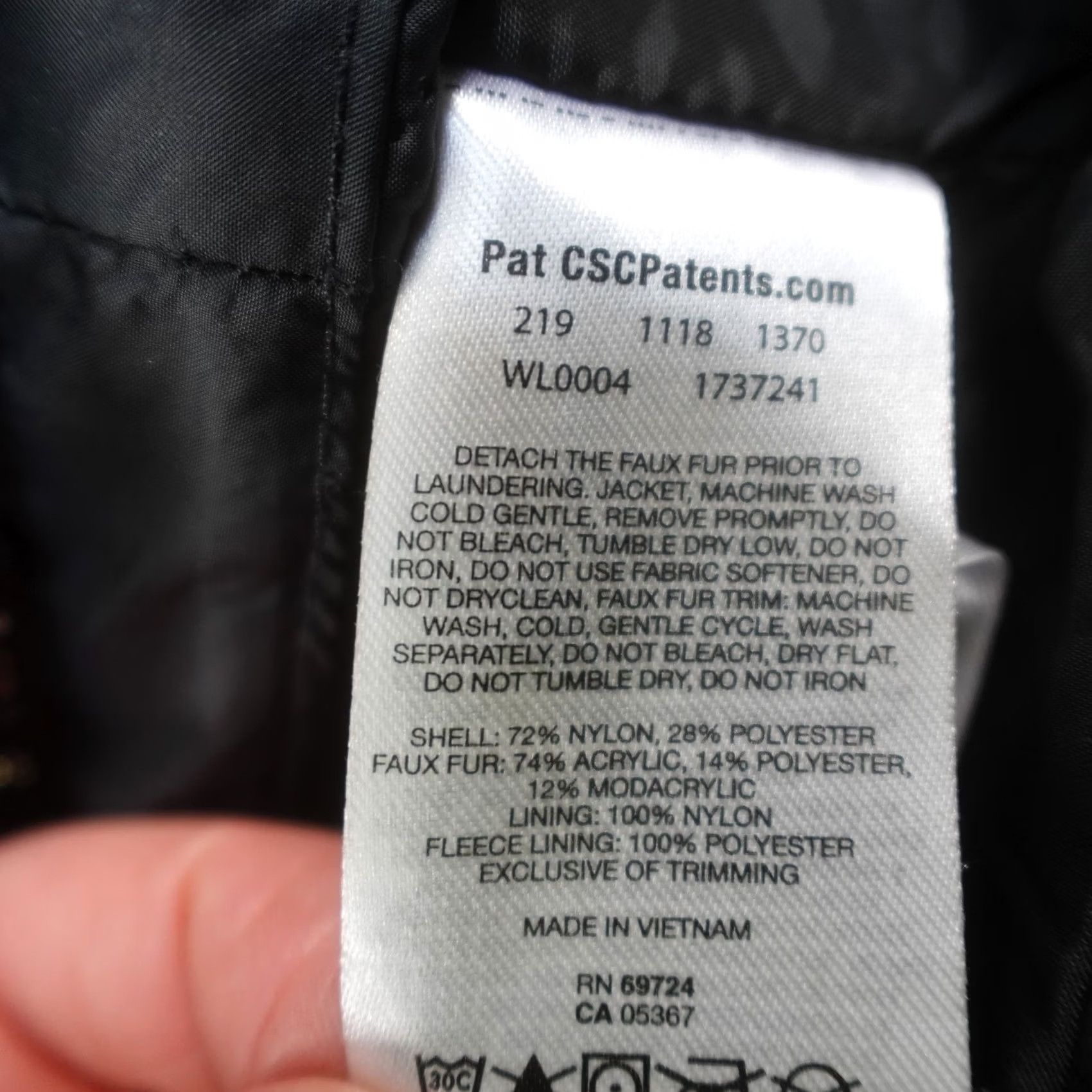 Vintage Columbia Coat Parka Womens Large Gray Interchange Fur Hood Omni Heat Lined Pockets Zip Size L / US 10 / IT 46 - 6 Thumbnail