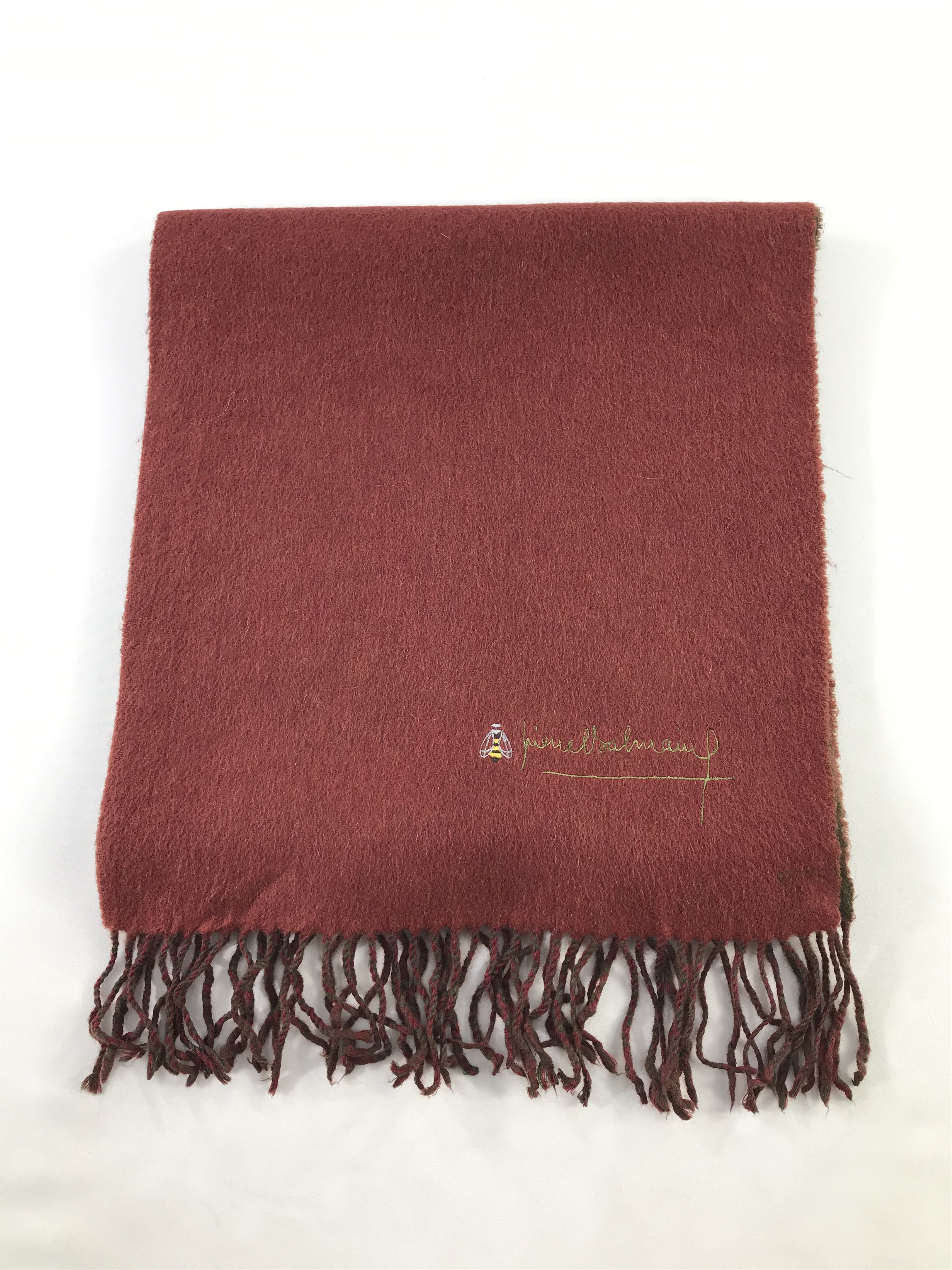 Vintage Pierre Balmain Scarf / Muffler / Neckwear - WW2156 Size ONE SIZE - 2 Thumbnail