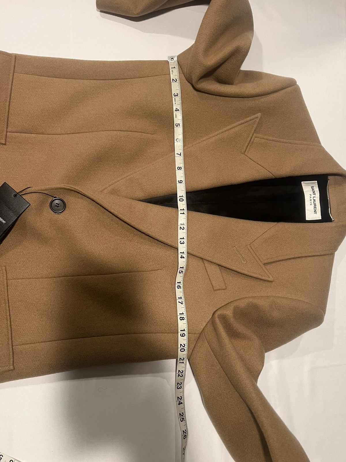 Saint Laurent Paris Saint Laurent men’s cashmere coat. 50/40. $3690 Size US M / EU 48-50 / 2 - 3 Thumbnail