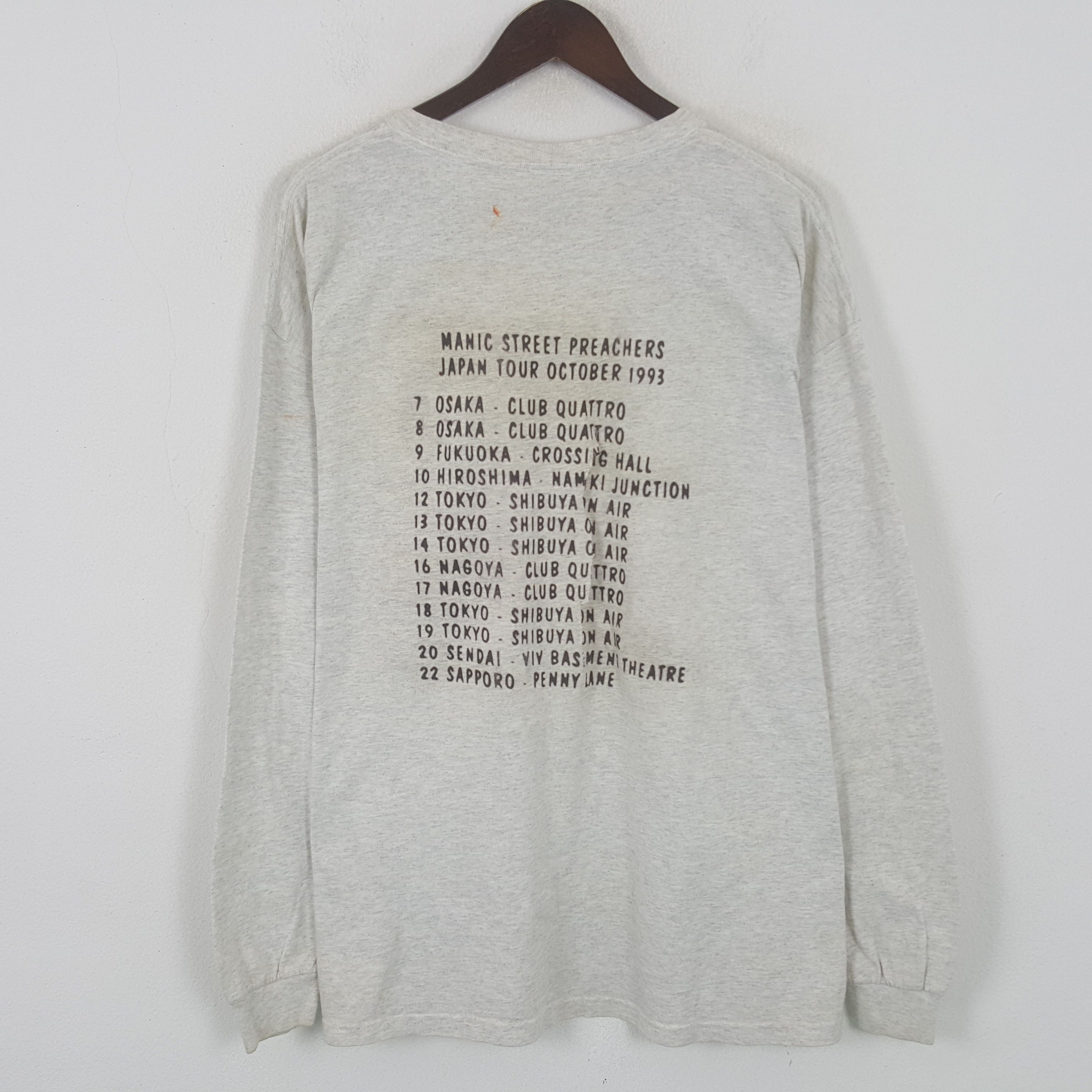 Band Tees Vintage Manic Street Preachers American Rock Band Tshirt Size XXL / US 16-18 / IT 52-54 - 3 Thumbnail