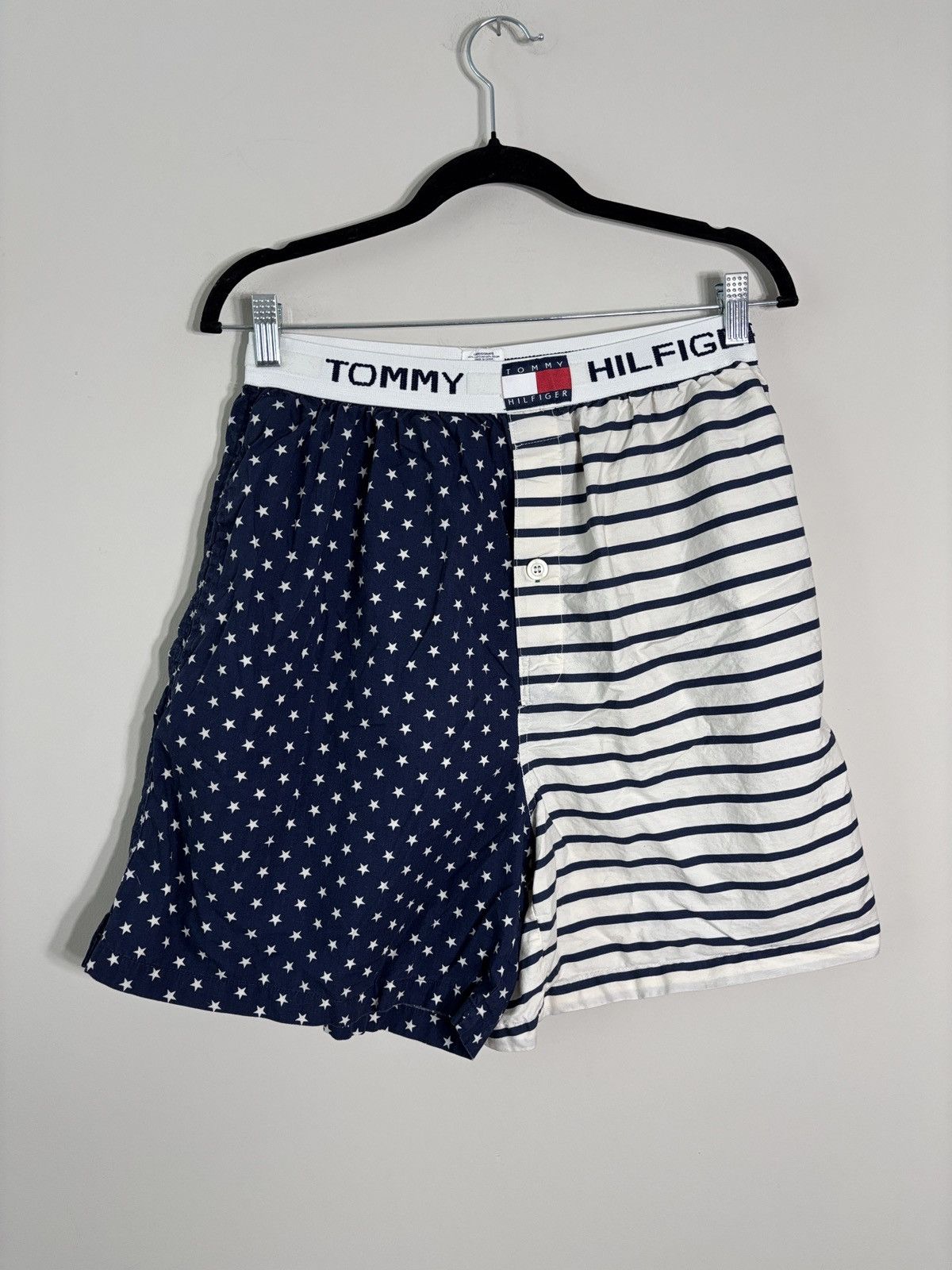 Tommy Hilfiger Vintage Tommy Hilfiger Boxer Shorts 90s Large Size US 34 / EU 50 - 1 Thumbnail