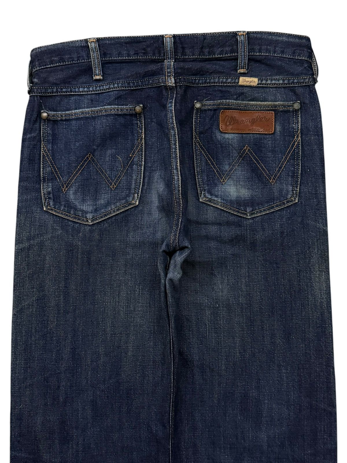 Wrangler Vintage Wrangler Japan Denim Jeans | Vintage Indigo Fade W31 Size US 31 - 5 Thumbnail