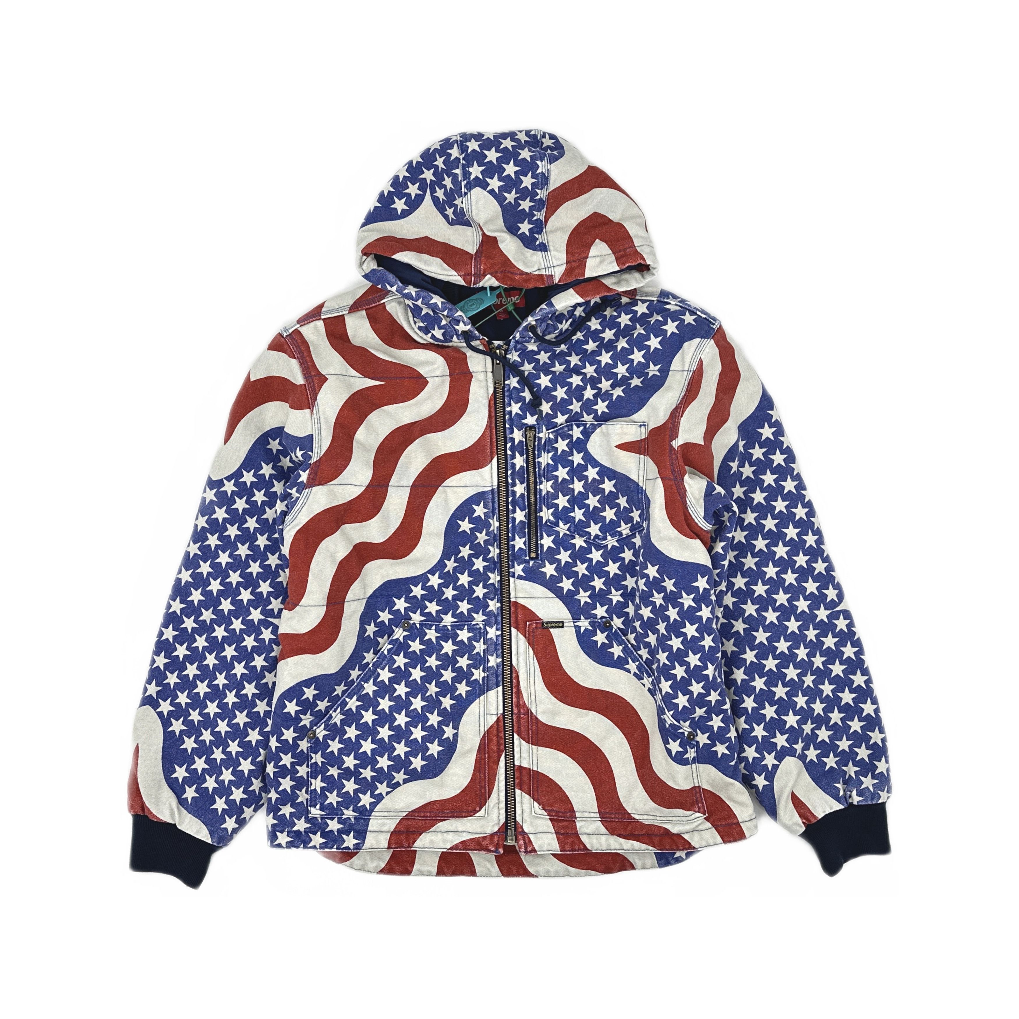 Supreme Velveteen Work Jacket Cow Print | Grailed