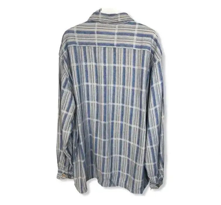 Converse Vintage Converse Plaid Tartan Flannel Shirt 👕 Size US XL / EU 56 / 4 - 4 Thumbnail