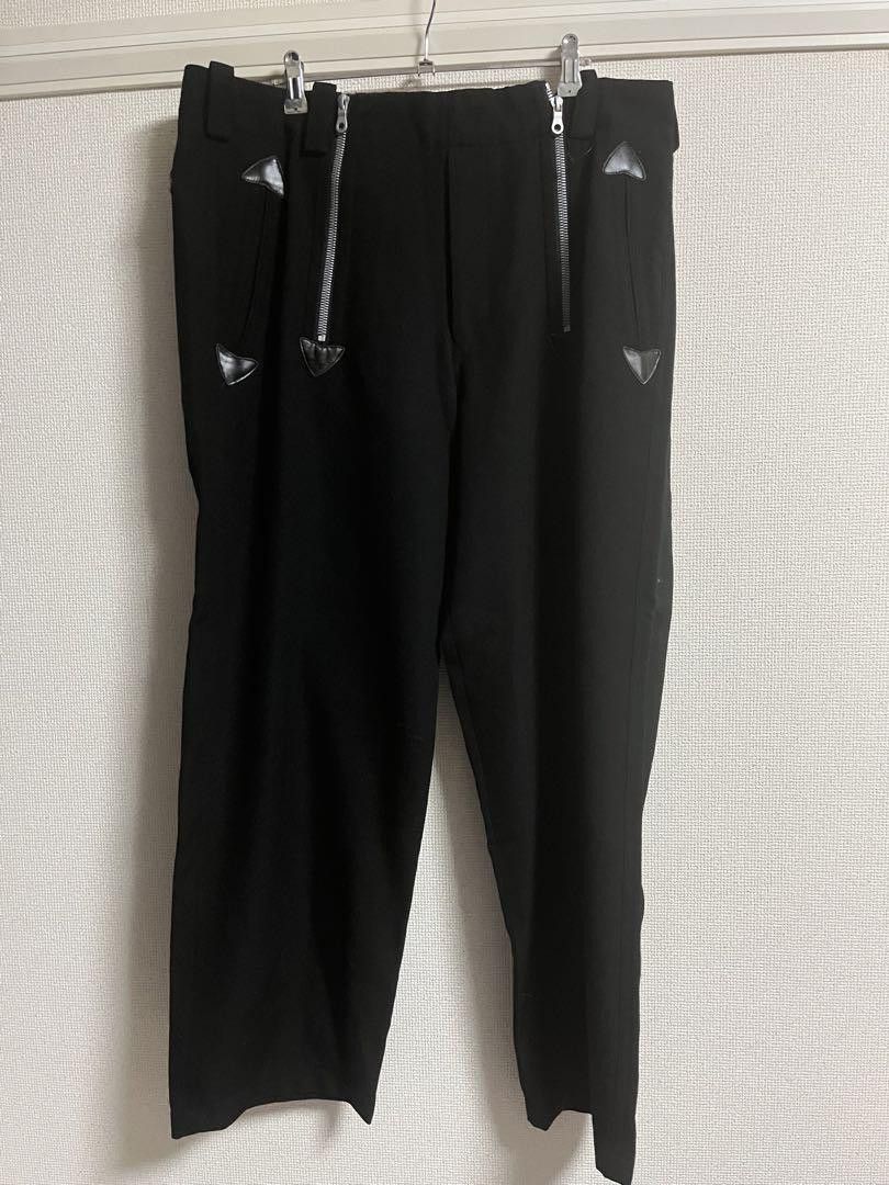 Yohji Yamamoto POUR HOMME 05aw wide german logger pants HN-p12-101 Size US 37 - 1 Thumbnail