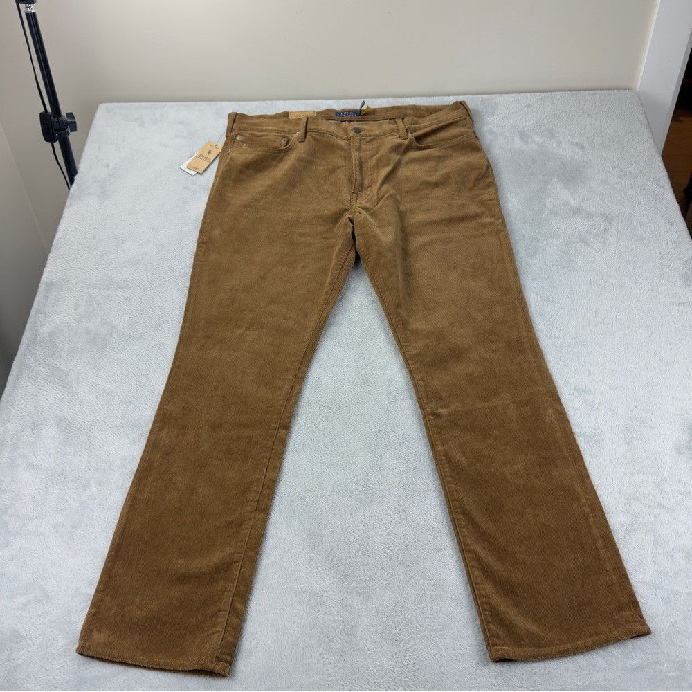 Polo Ralph Lauren Polo Ralph Lauren NWT Men's Size 40x32 The Varick Slim Stra Size US 40 / EU 56 - 3 Thumbnail