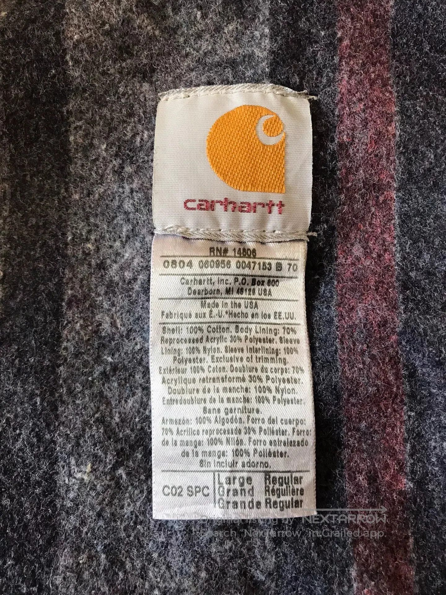 Carhartt Carhartt C02 SPC Spruce Green Jacket. Size US L / EU 52-54 / 3 - 9 Thumbnail