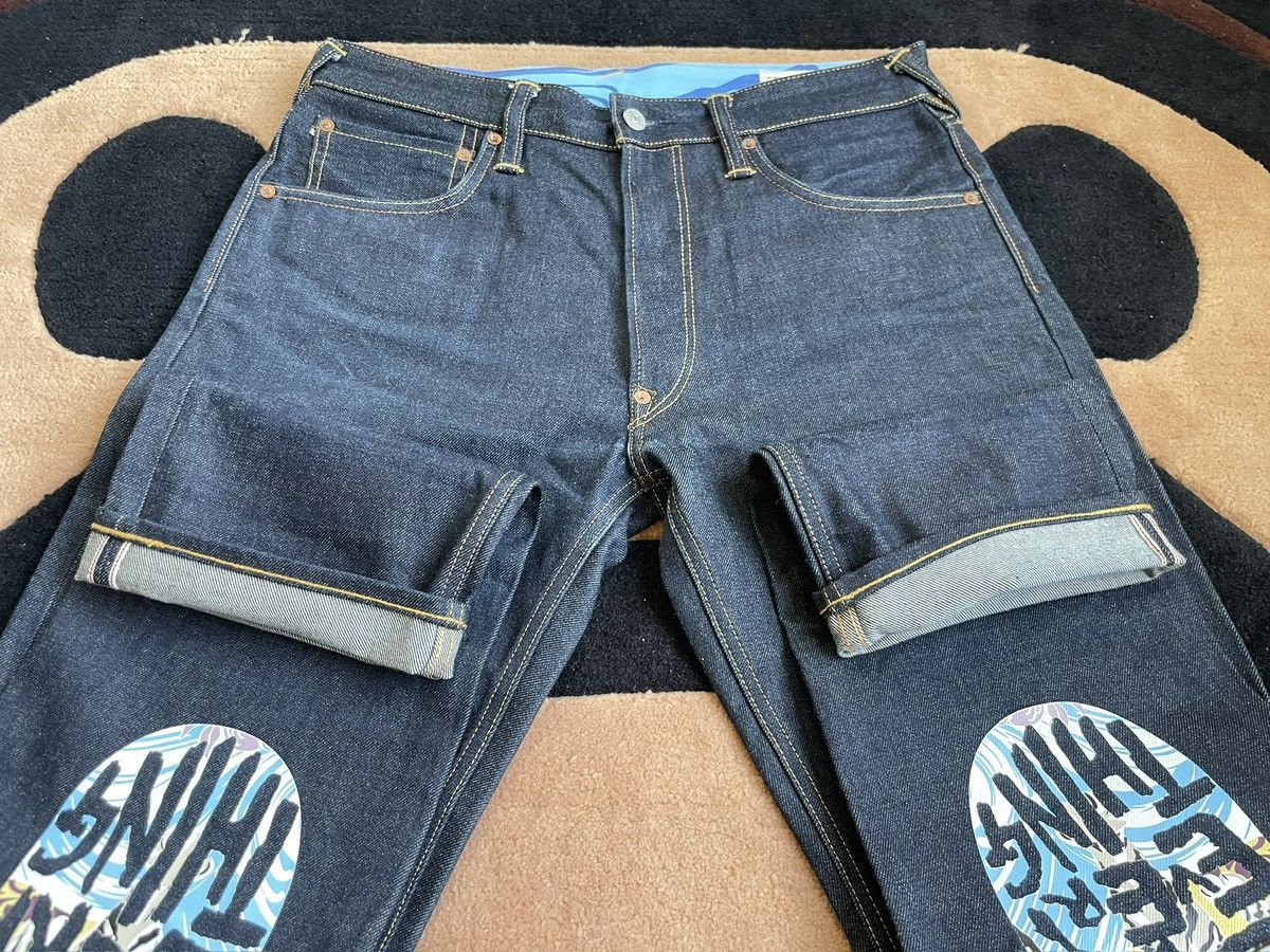 Evisu evisu tiger daicock style denim jeans size：32x34 Size US 32 / EU 48 - 8 Thumbnail
