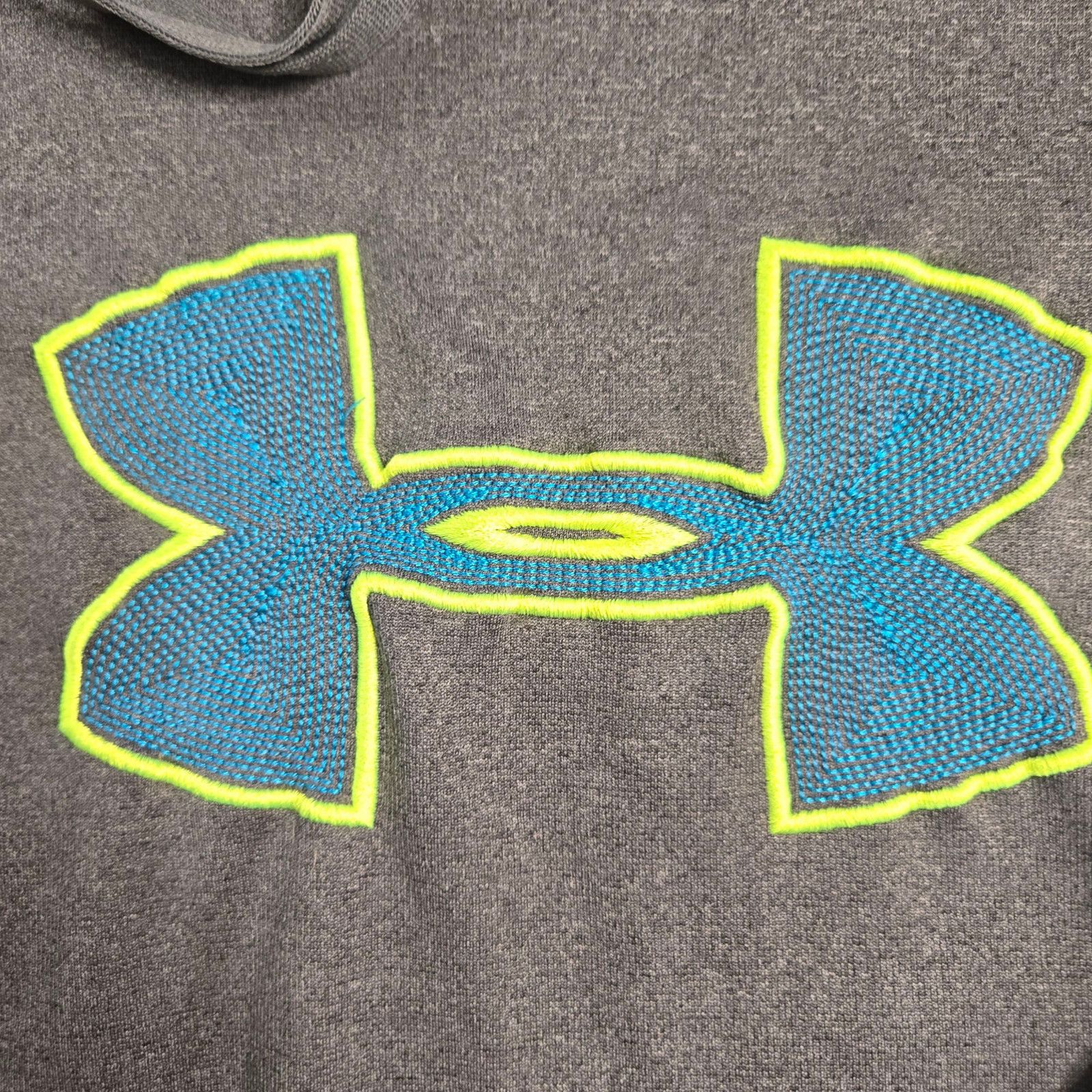 Under Armour Under Armour Storm Gray Pullover Logo Hoodie Size Large Size L / US 10 / IT 46 - 4 Thumbnail