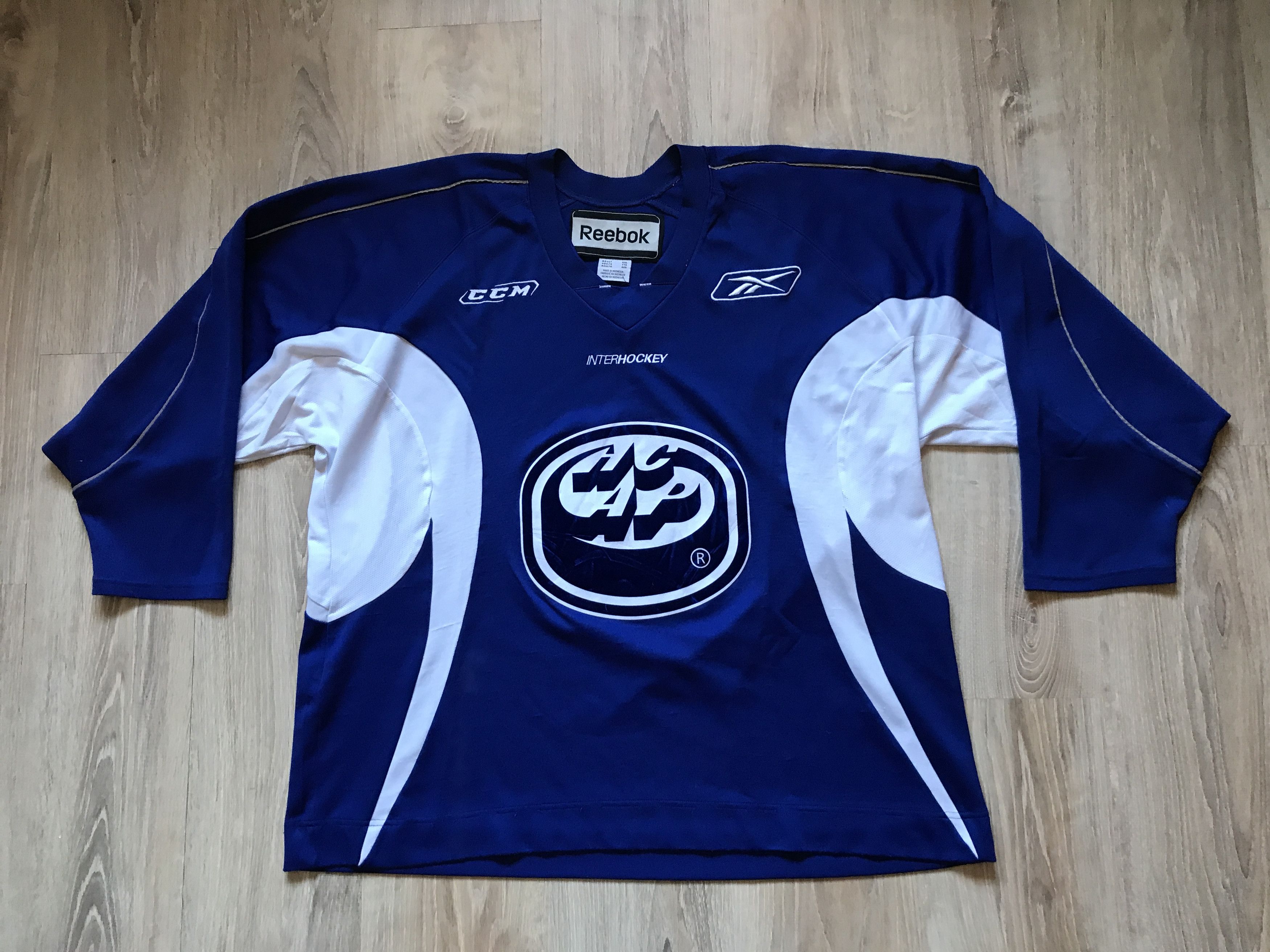 NHL × Reebok × Vintage Rare Reebok Ambri Piotta Hockey Jersey Size US XXL / EU 58 / 5 - 1 Thumbnail