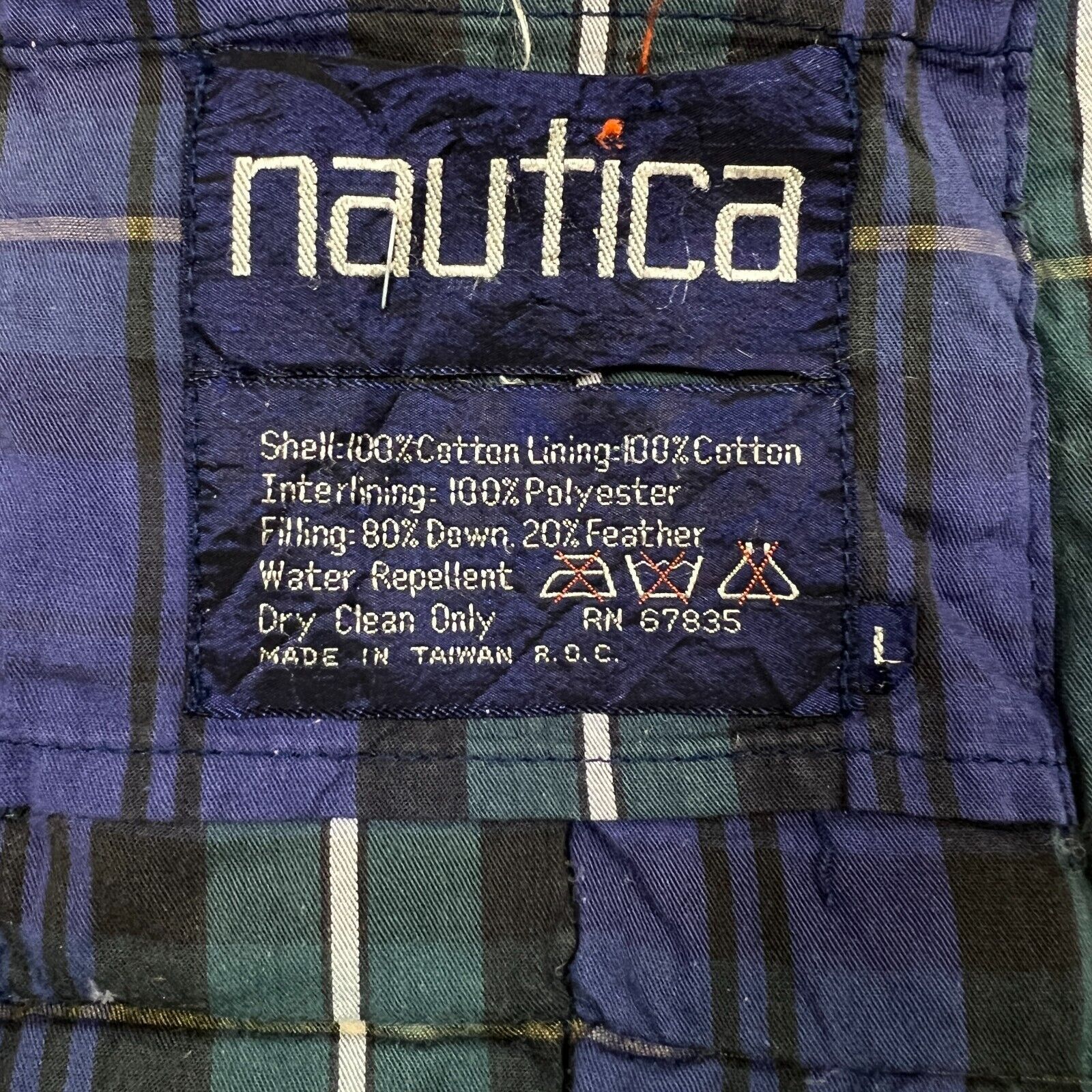 Nautica × Vintage Vintage 90s Nautica Jacket Large Zip Faded Long Parka Coat Size US L / EU 52-54 / 3 - 7 Thumbnail