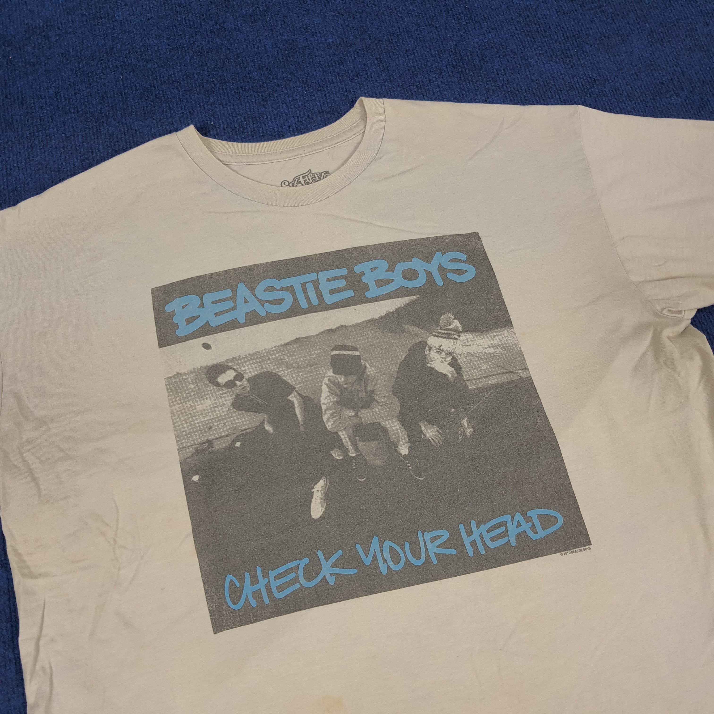 Rap Tees × Vintage Vintage Beastie Boys Check Your Head 2010 T-shirt Size US XL / EU 56 / 4 - 2 Thumbnail