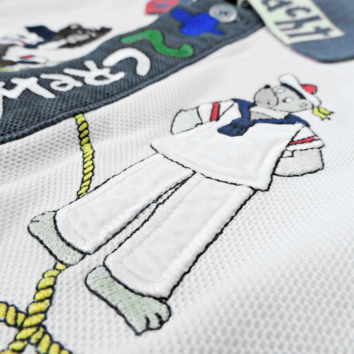 Jean Charles De Castelbajac JEAN-CHARLES DE CASTELBAJAC +2 NATURE SPORT SAILING POLO Size US L / EU 52-54 / 3 - 5 Thumbnail