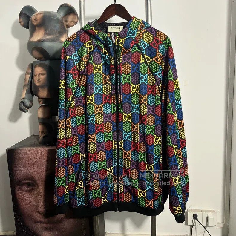 Gucci Gucci Full-print jumping candy jacket Size US XL / EU 56 / 4 - 1 Thumbnail