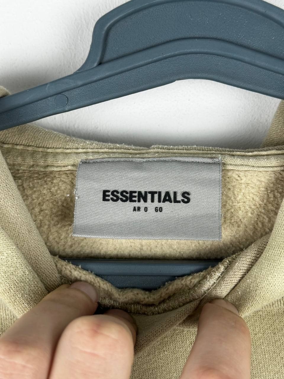 Essentials × Fear of God Fear of God Essentials Hoodie Oversized Beige Size US XS / EU 42 / 0 - 11 Thumbnail