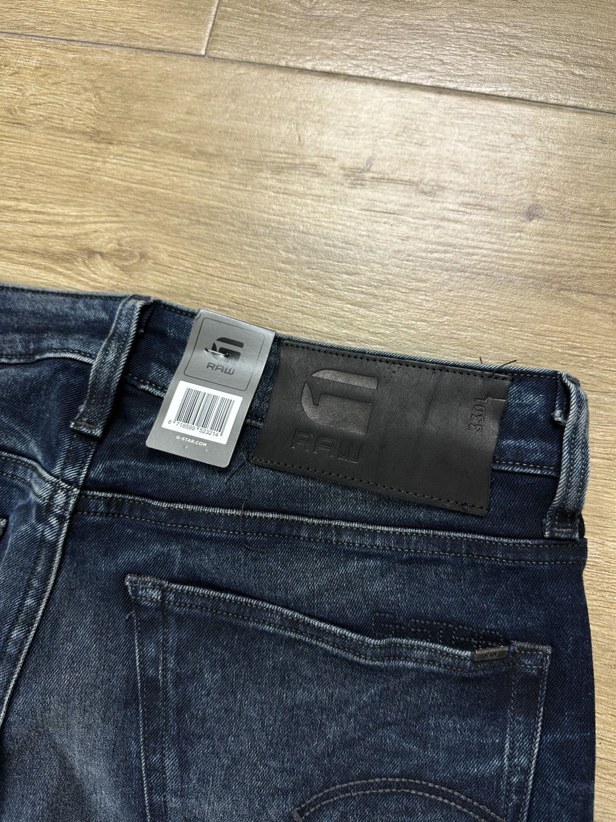 G-Star NEW🏷️ G-Star Raw 3301 Slim Denim Jeans Size US 30 / EU 46 - 10 Thumbnail