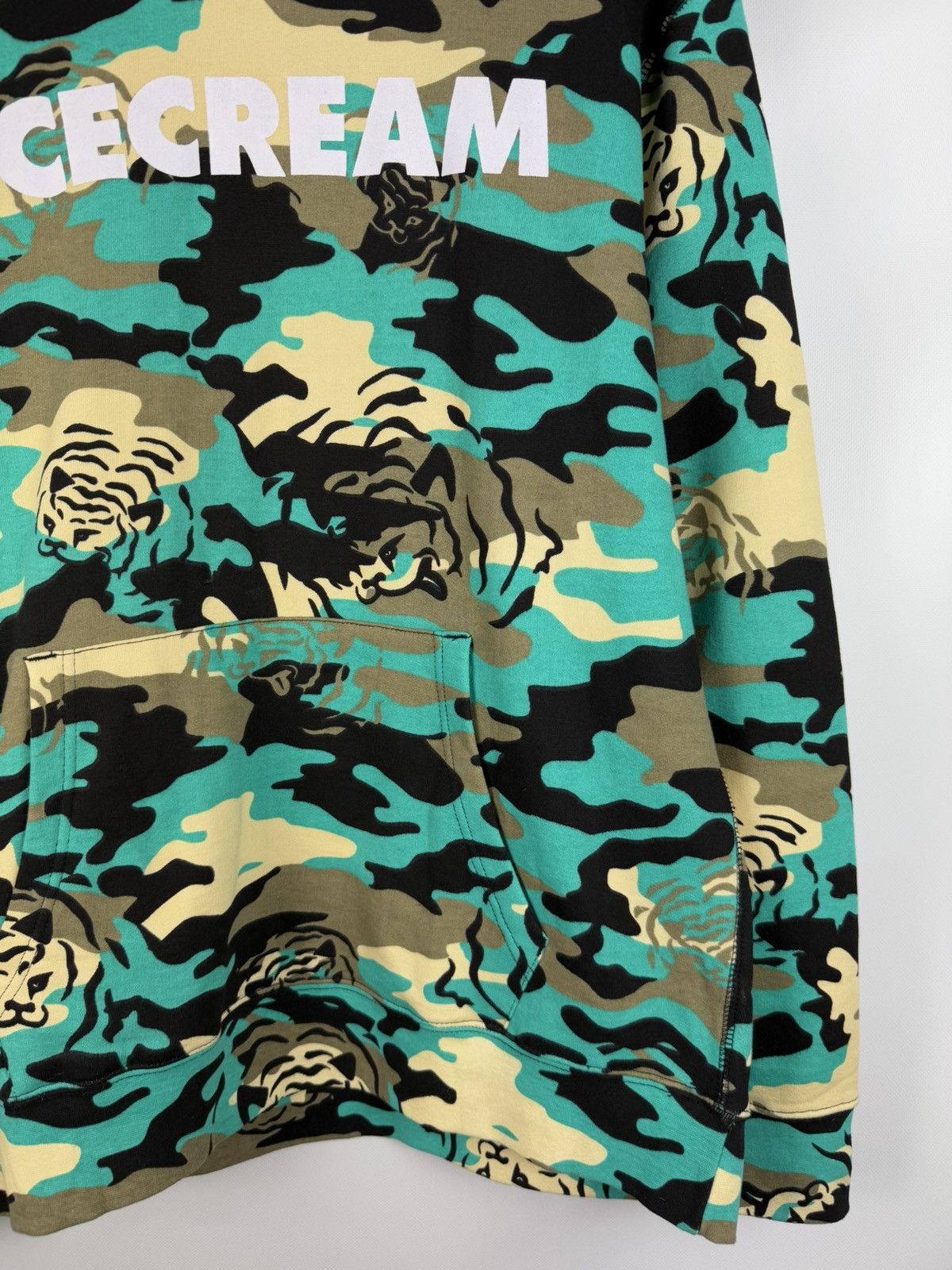 Icecream Icecream Billionaire Boys Club Camo Big Logo Hoodie Pullover Size US XL / EU 56 / 4 - 6 Thumbnail