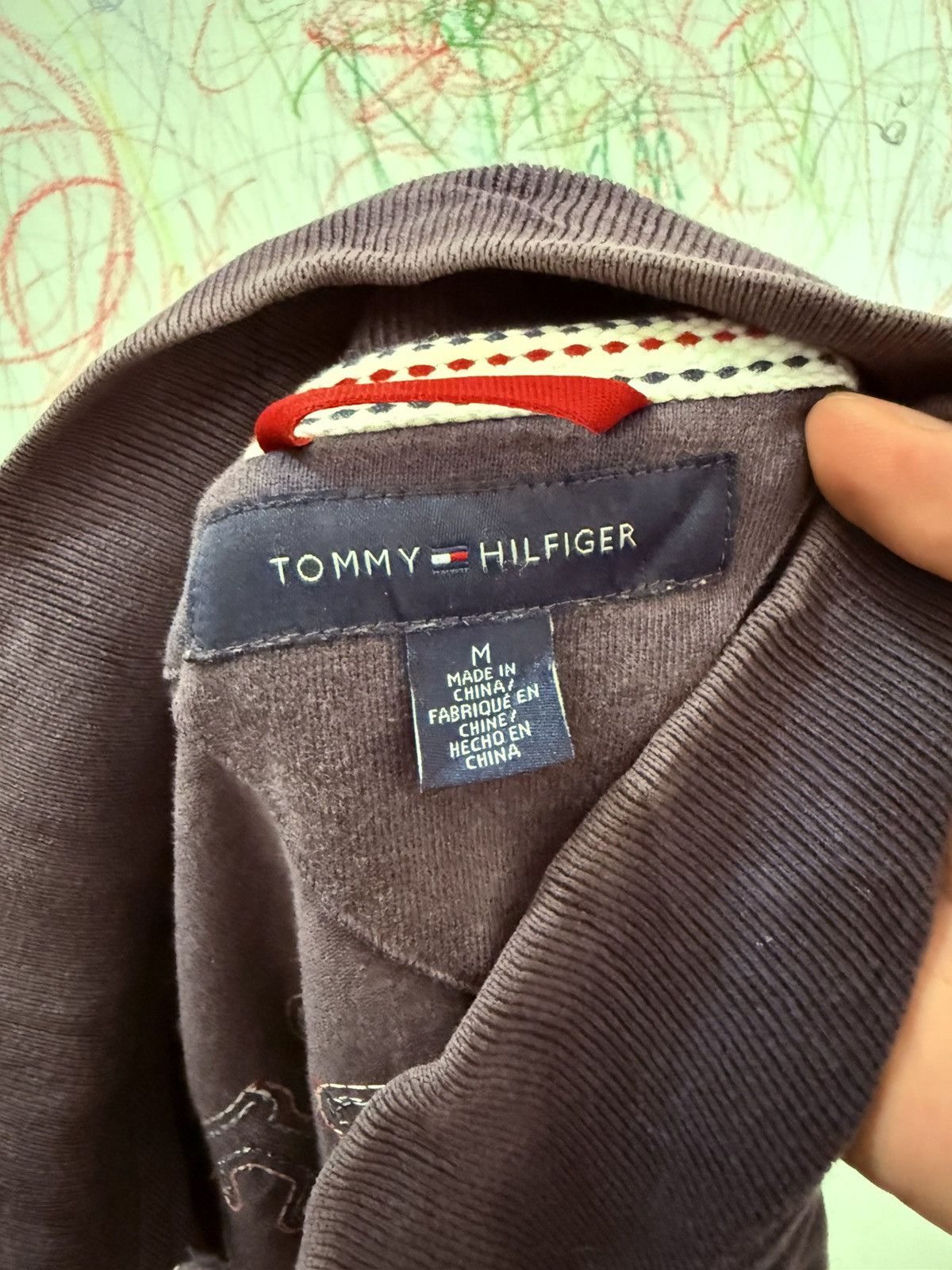 Tommy Hilfiger Vintage Tommy Hilfiger Zipper Pullover Jacket Backhit Size US M / EU 48-50 / 2 - 7 Thumbnail