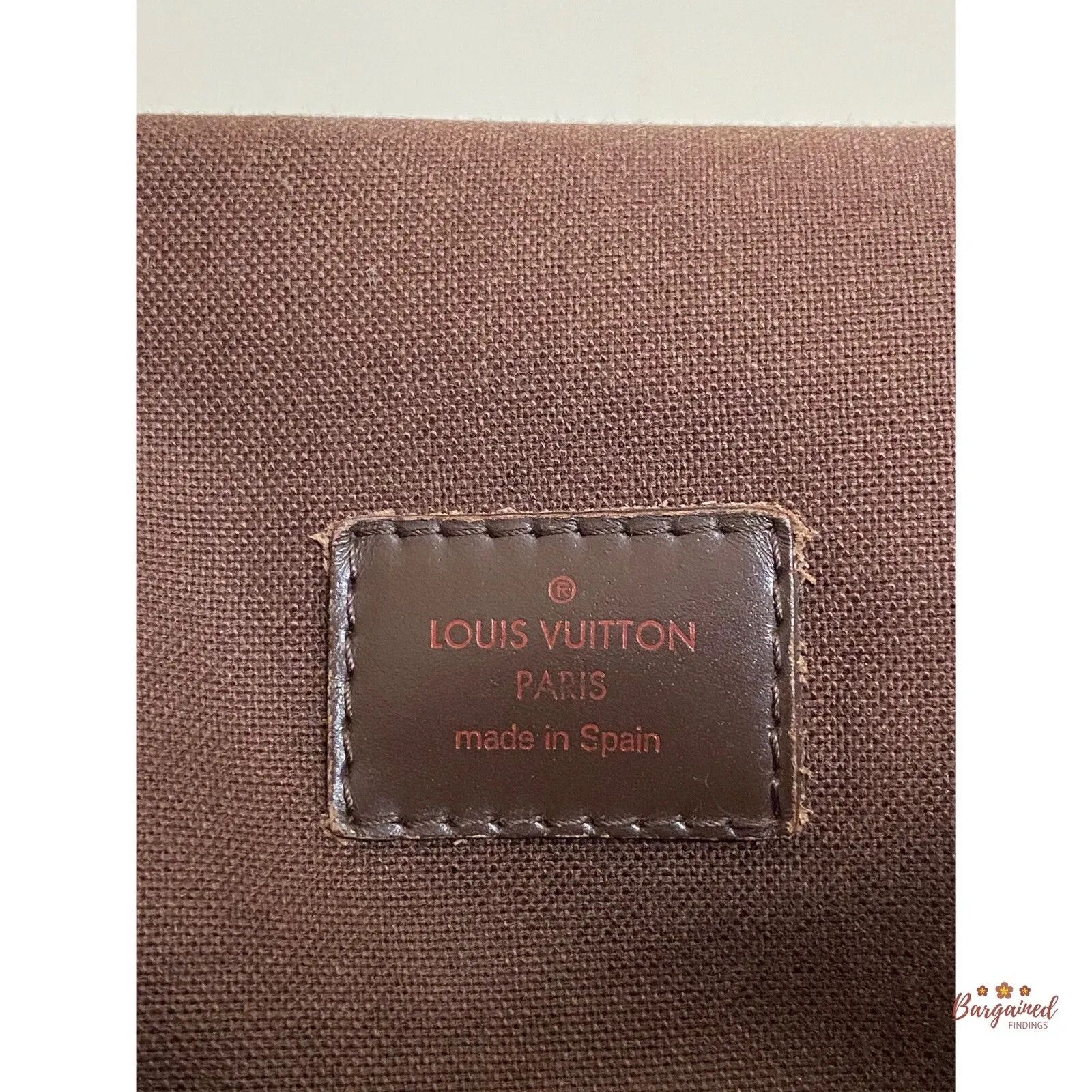 Louis Vuitton Louis Vuitton Damier Ebene Canvas Brooklyn MM Crossbody Bag Size ONE SIZE - 7 Thumbnail
