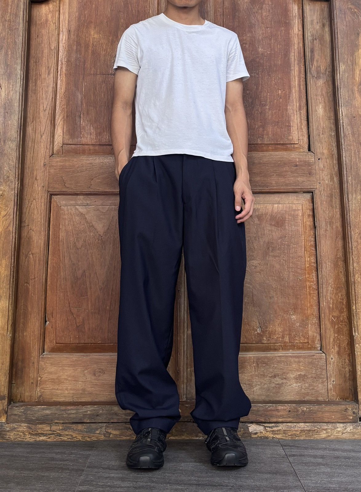 Yohji Yamamoto FREE TAX! Balloon Relaxed Trousers Size US 31 - 1 Thumbnail
