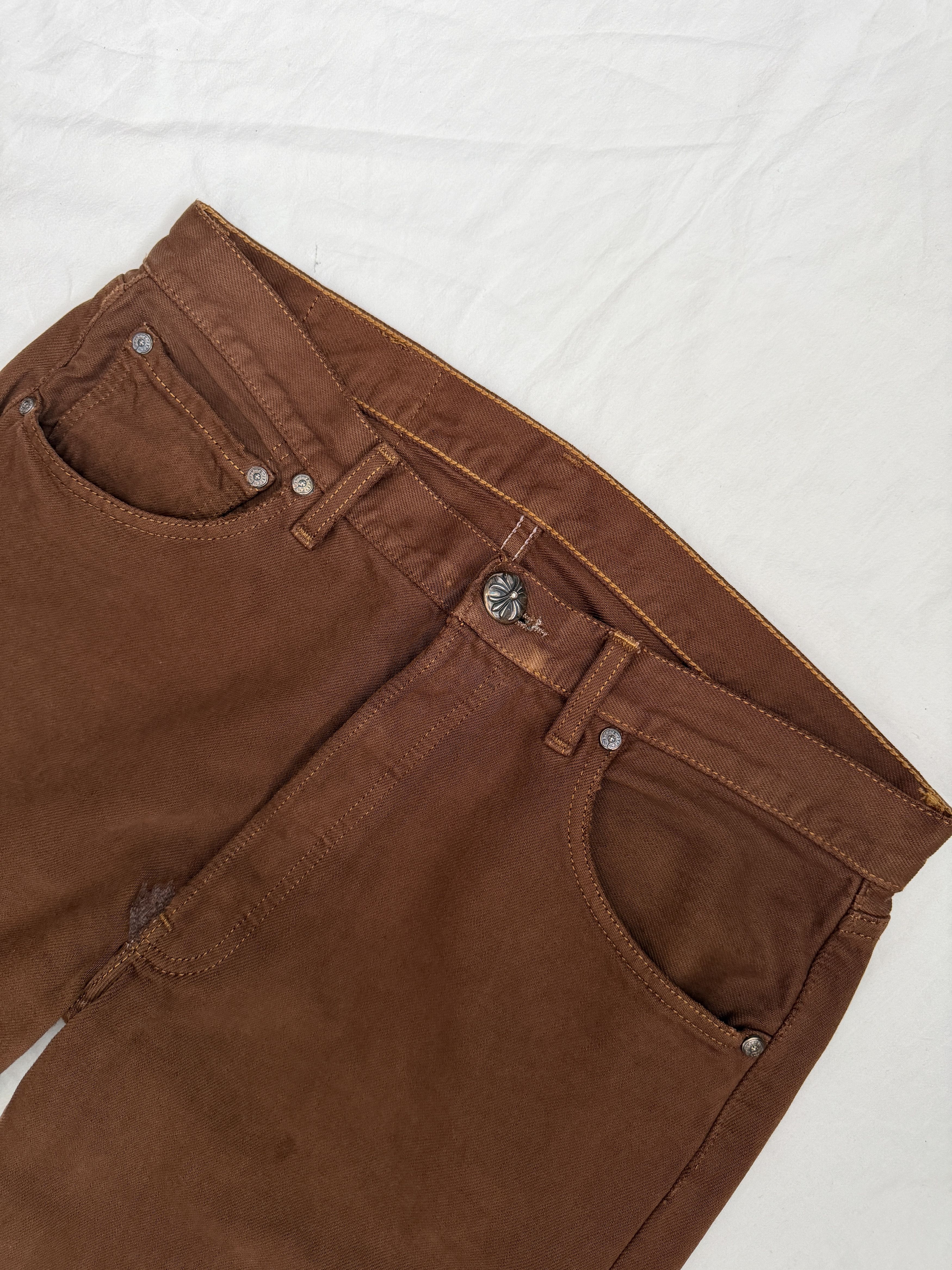 Chrome Hearts NYFW Levi's Cross Patch Jeans Size US 31 - 3 Thumbnail