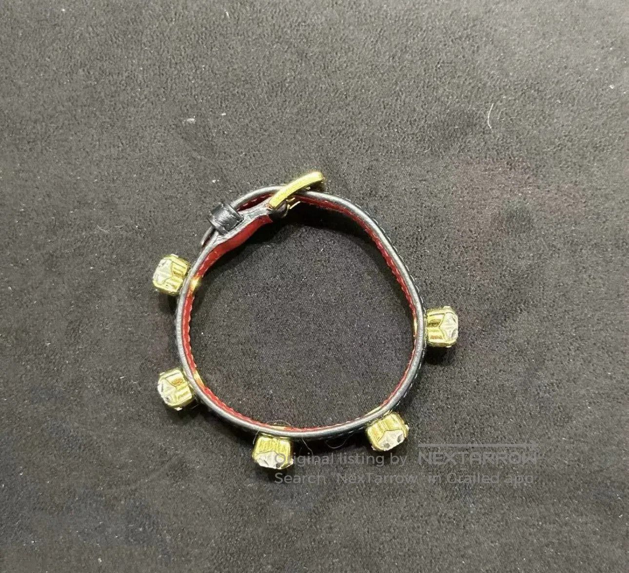 Miu Miu Miu Miu Heart Crystal Bracelet. Size ONE SIZE - 2 Thumbnail