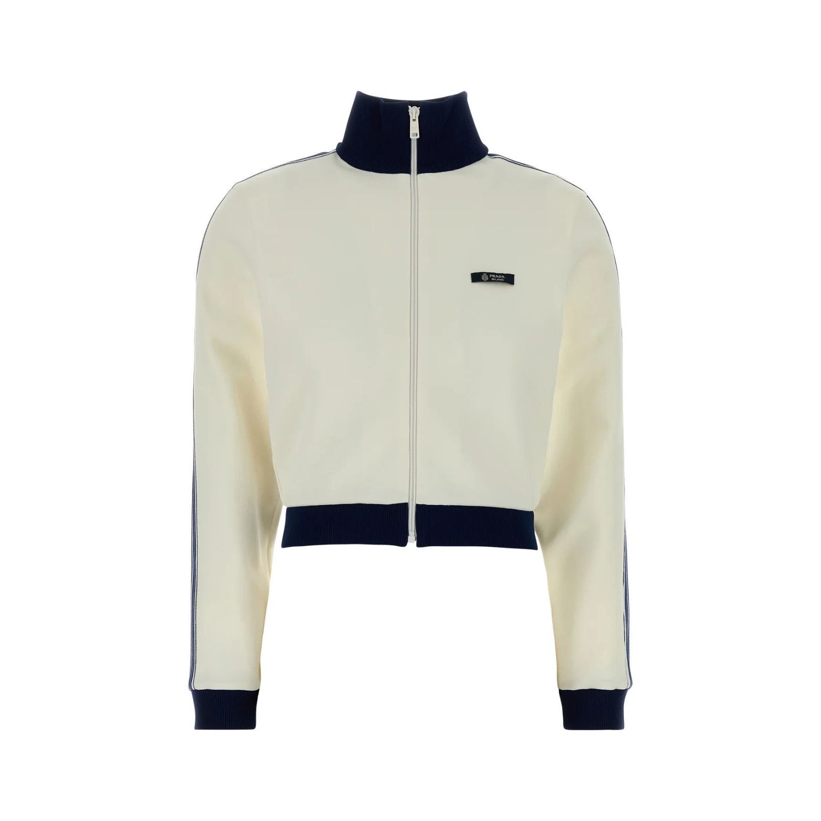 Prada PRADA Ivory Polyester Sweatshirt New & Authentic (Women's si Size M / US 6-8 / IT 42-44 - 1 Thumbnail
