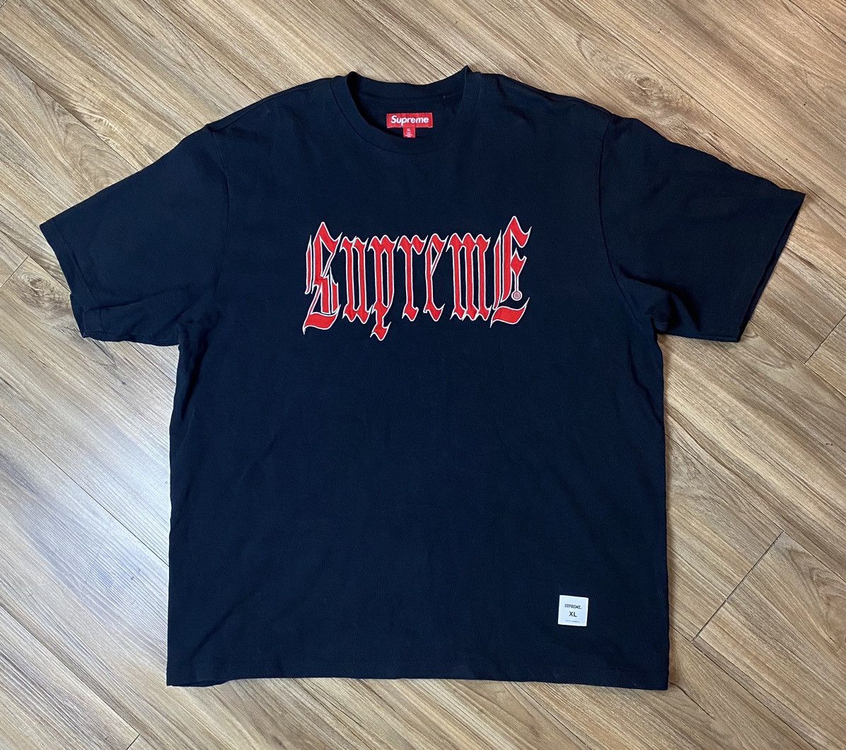 Supreme Old English L/S Top Supreme old english l/s top 長袖 ロンt