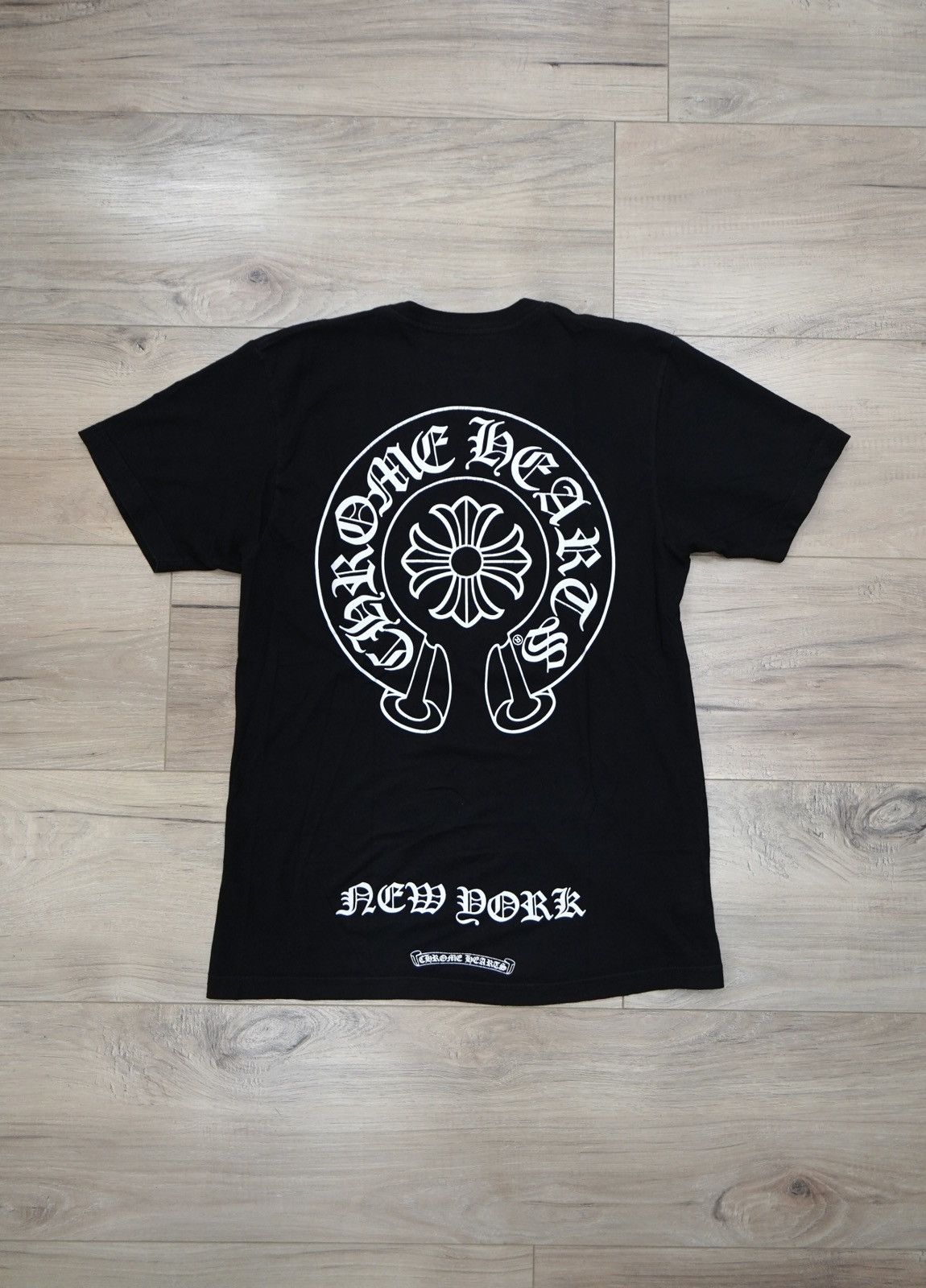 Chrome Hearts New York Exclusive Horseshoe Black T-shirt
