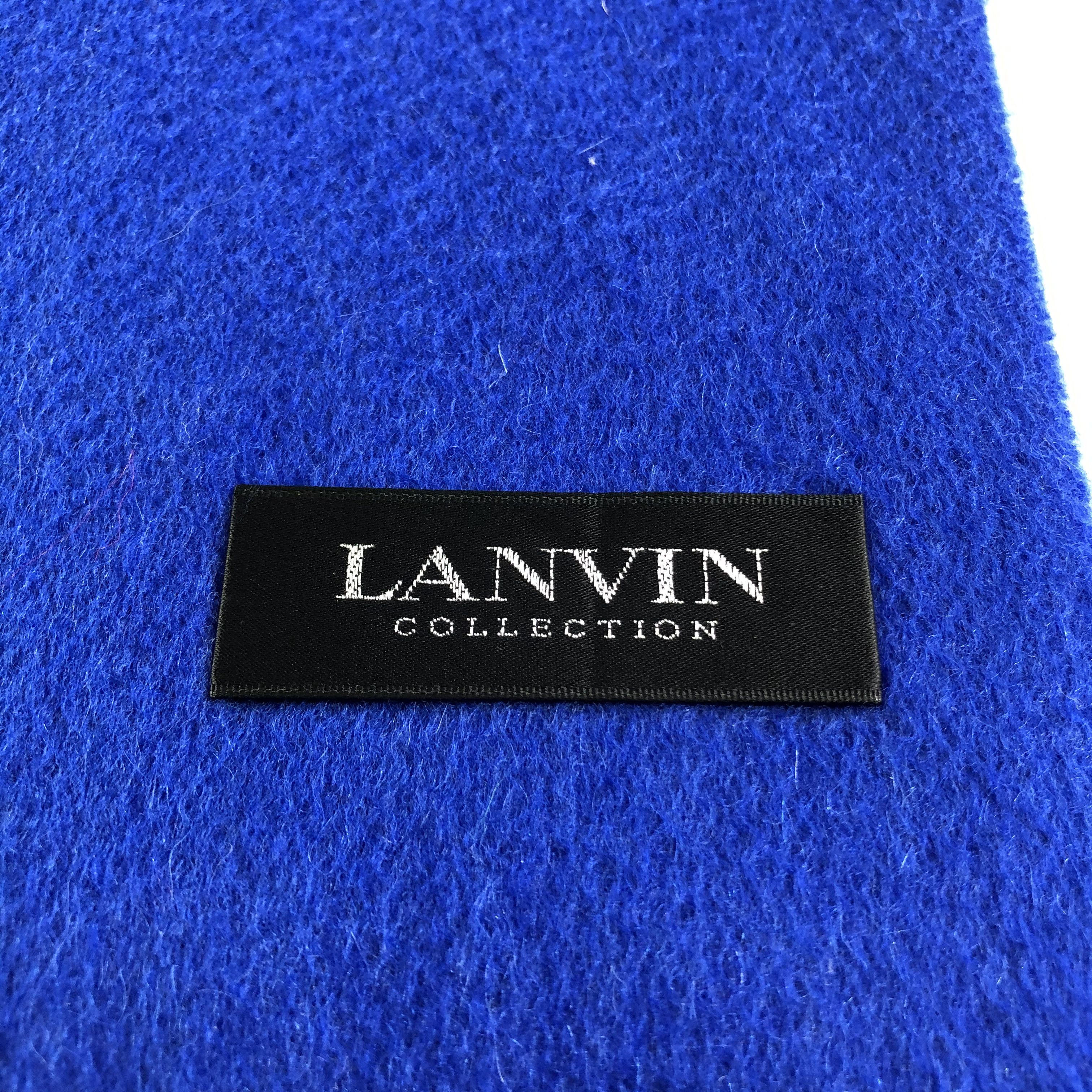 Lanvin Lanvin Cashmere Scarf Muffler Neckwear V2451 Size ONE SIZE - 4 Thumbnail