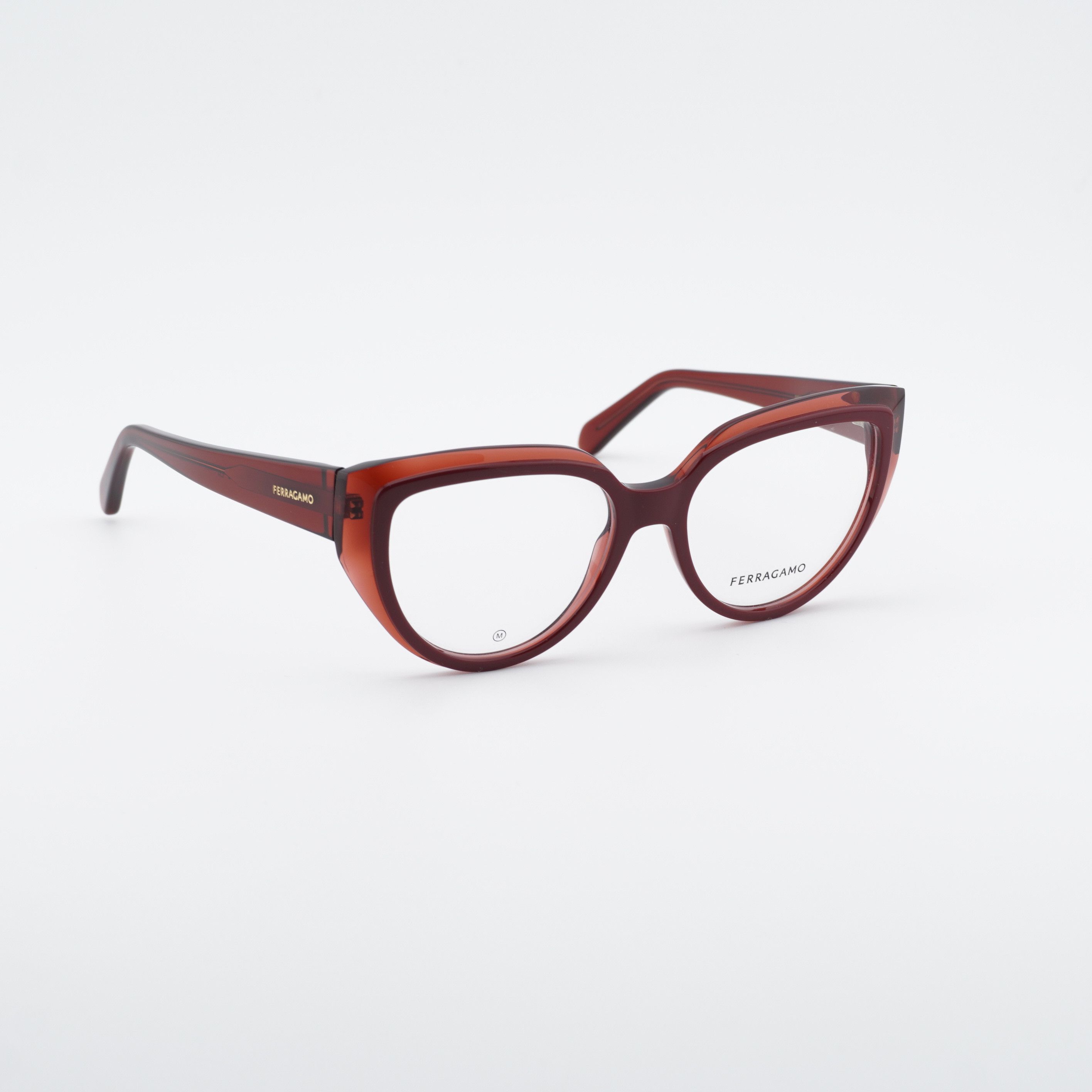 Salvatore Ferragamo Salvatore Ferragamo SF2984 613 Eyeglasses Transparent Red 53 Size ONE SIZE - 7 Thumbnail